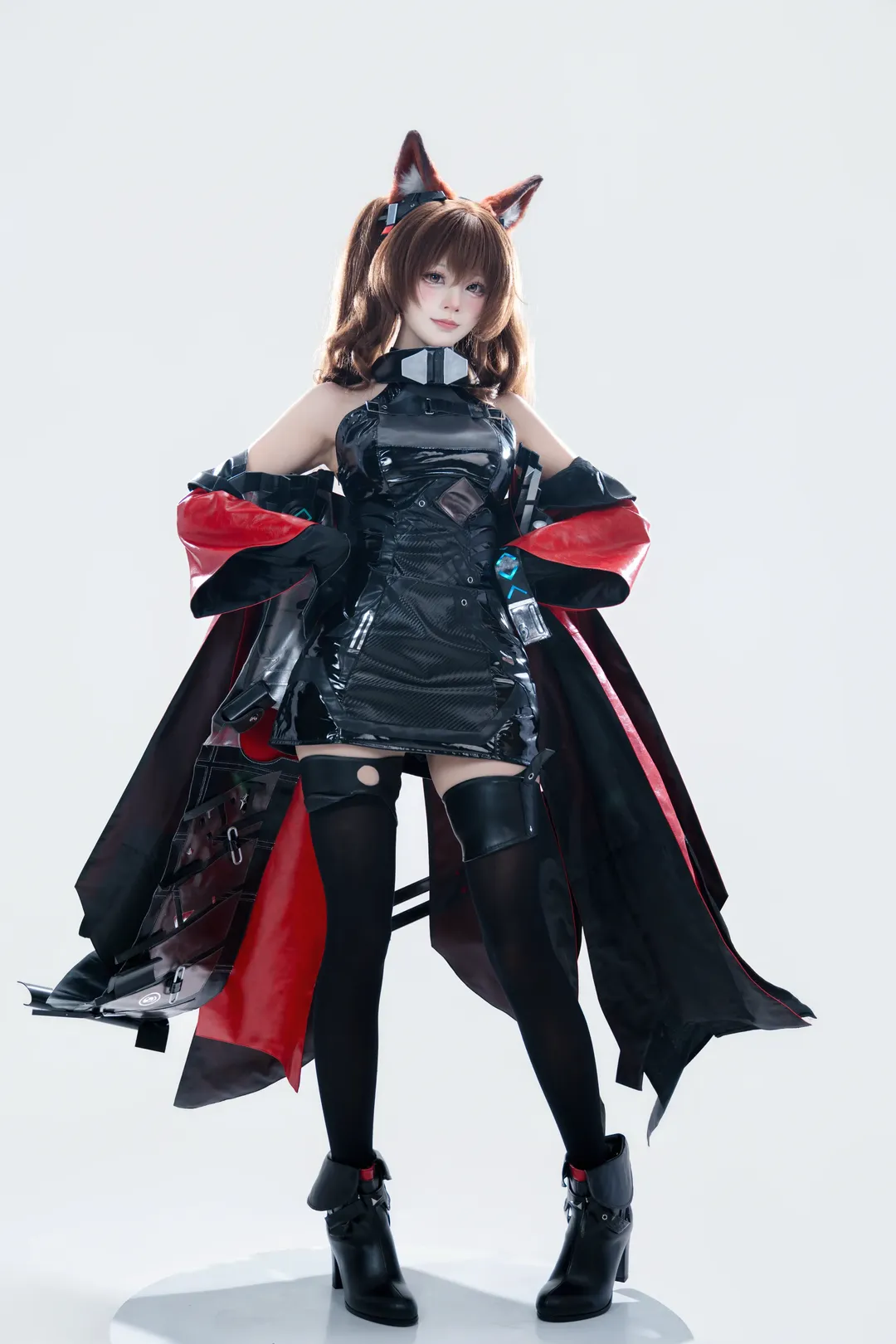 赛博朋克, 明日方舟终末地, 兽耳娘, 洁尔佩塔cos, 机械风cosplay