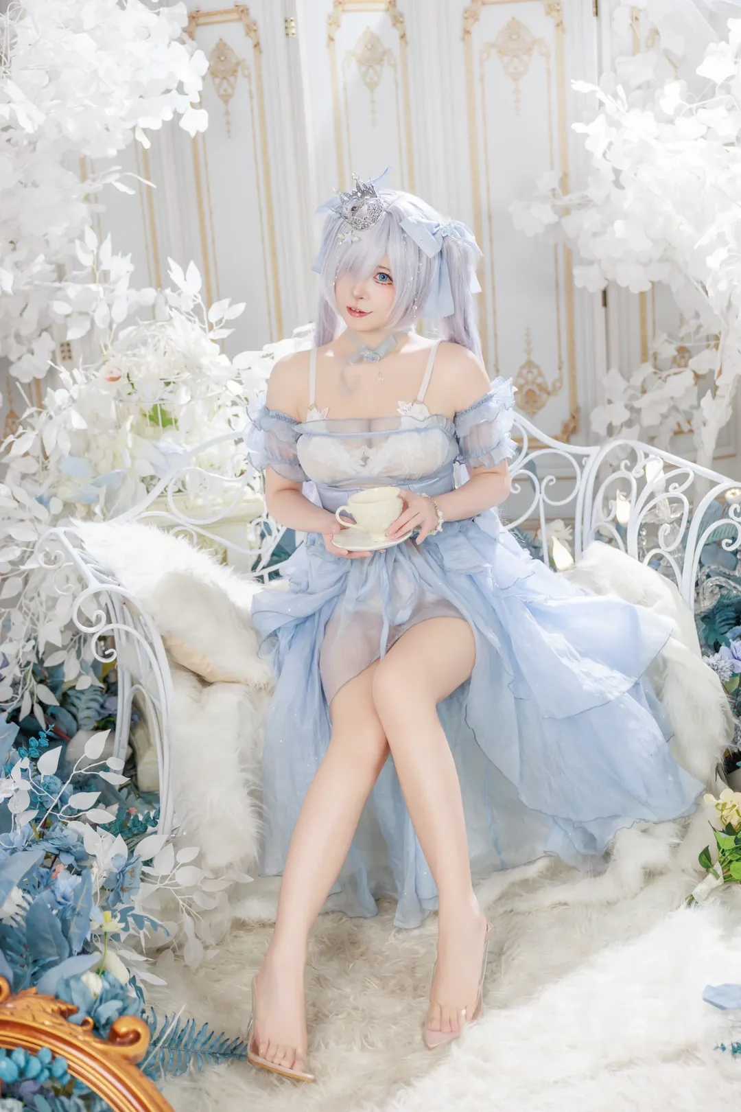 二次元摄影, 灰姑娘cos, 胜利女神Nikke, cosplay正片, 仙女风穿搭 - 第2张