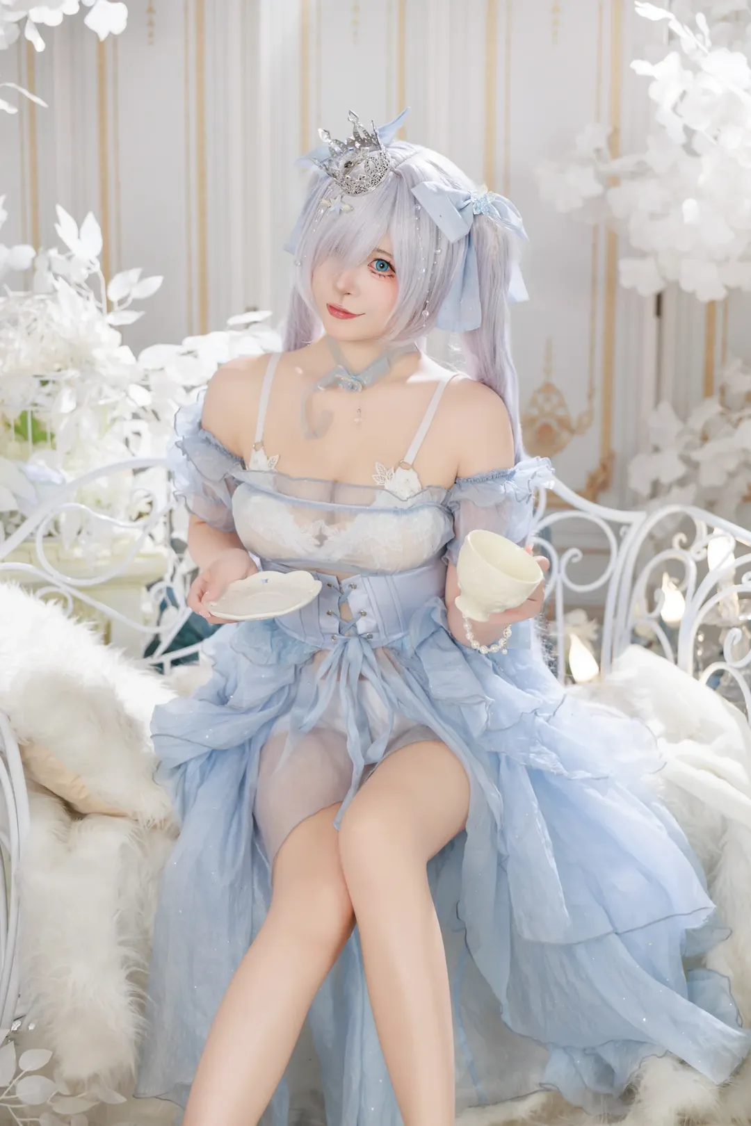 二次元摄影, 灰姑娘cos, 胜利女神Nikke, cosplay正片, 仙女风穿搭 - 第3张