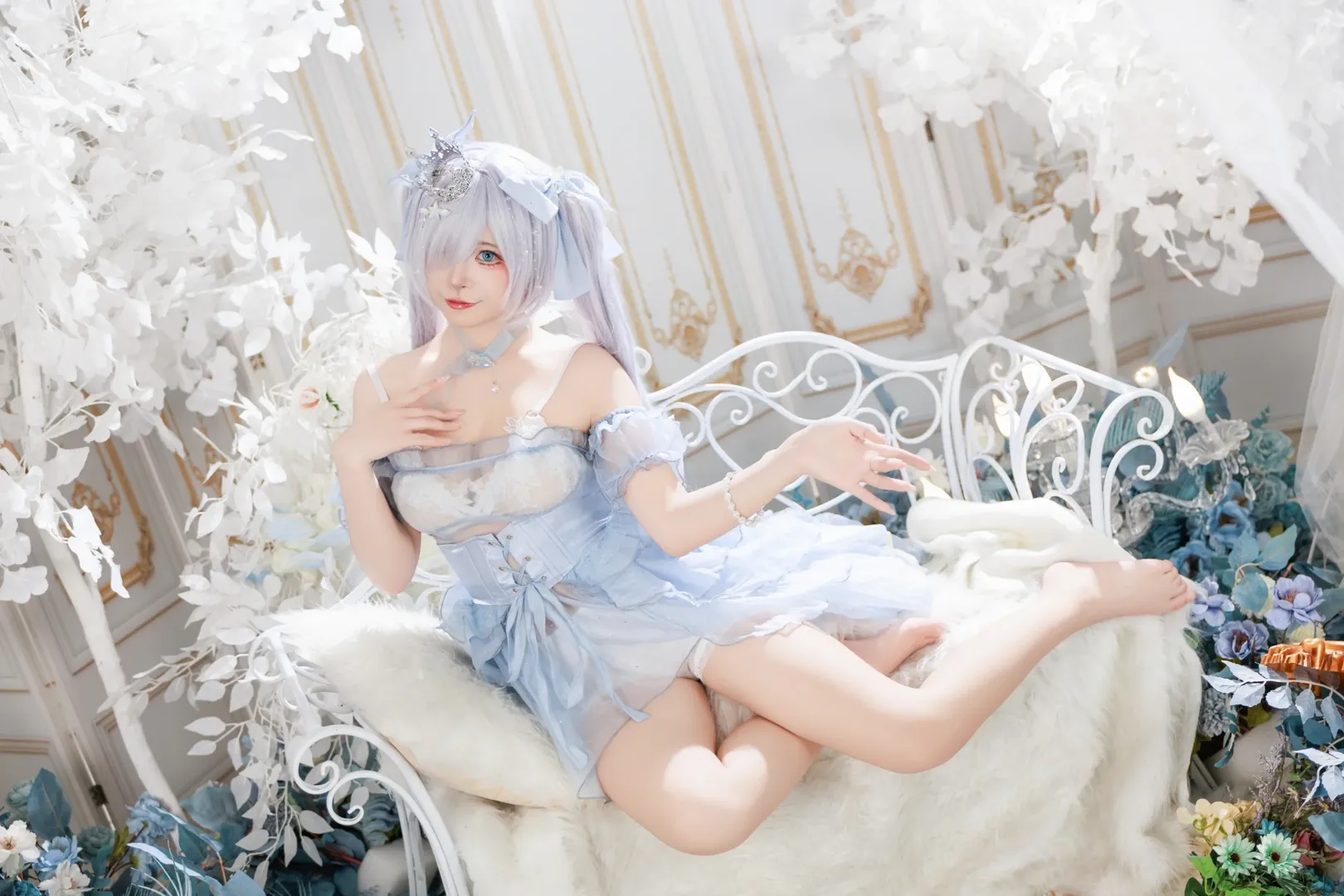 二次元摄影, 灰姑娘cos, 胜利女神Nikke, cosplay正片, 仙女风穿搭 - 第4张