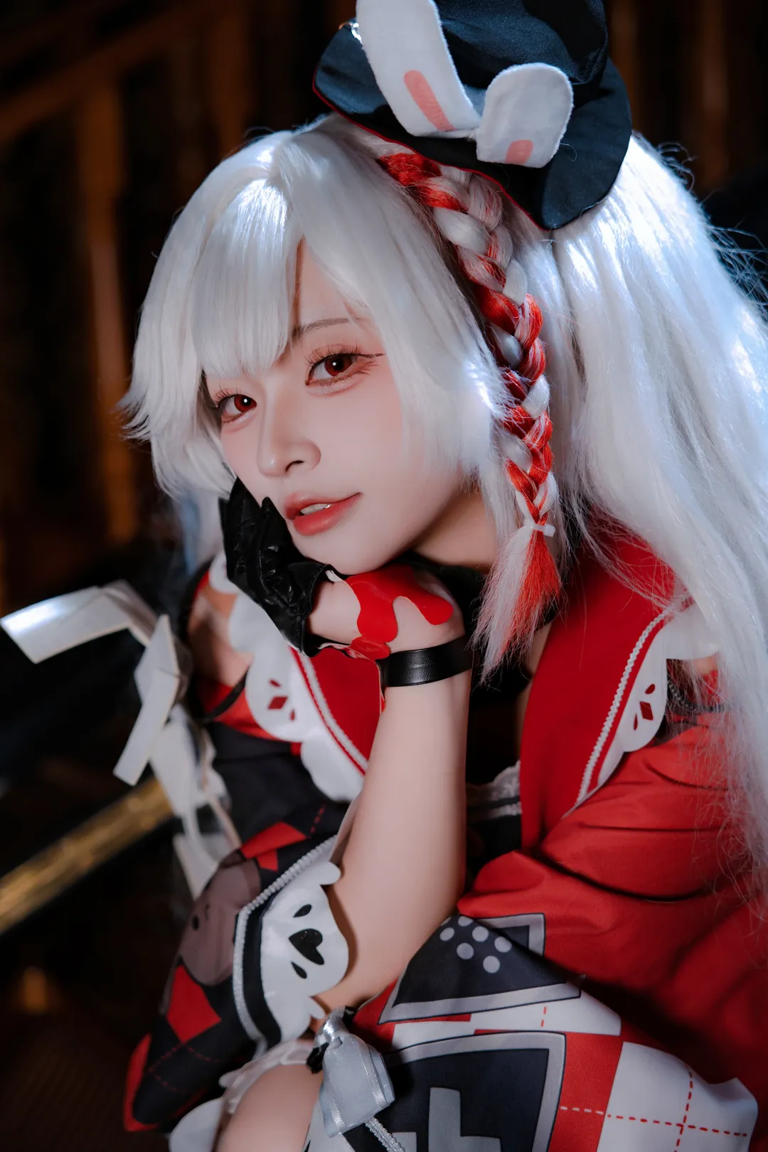 二次元摄影, 崩坏星穹铁道, 火花cos, 双马尾假发, cosplay道具 - 第1张