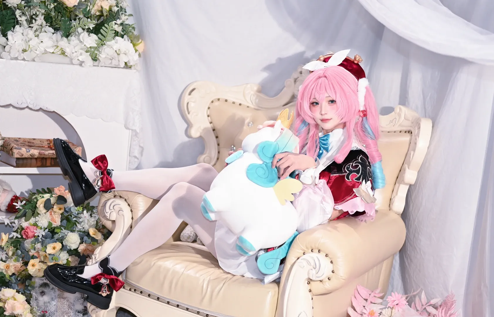 コスプレ, 崩壊：スターレイル, ヒアシンシア コスプレ, 幻想風, レタッチ共有 - 3枚目