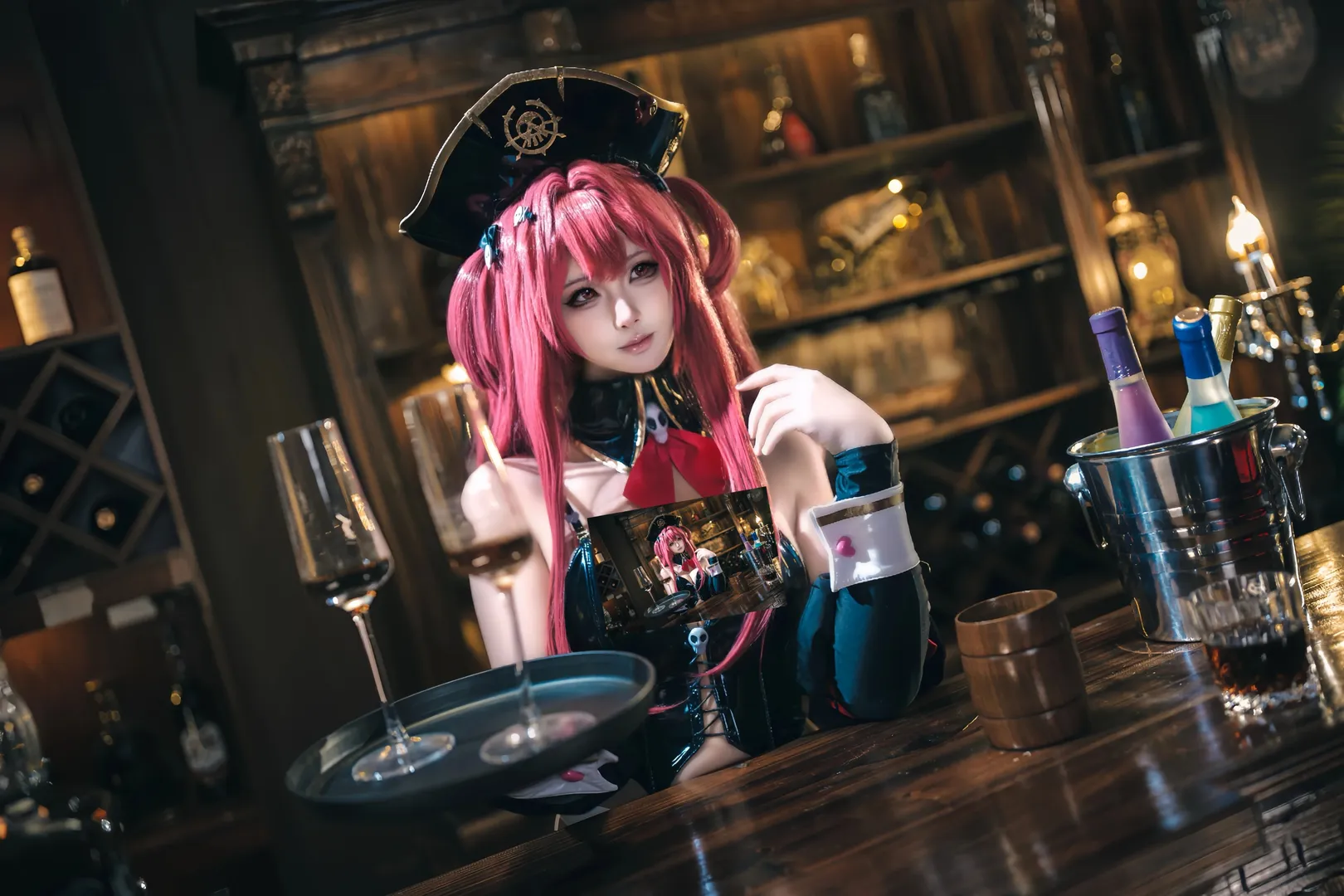 Character accuracy, Master cosplay, Goddess of Victory, Pirate style, Vintage bar - Image 2
