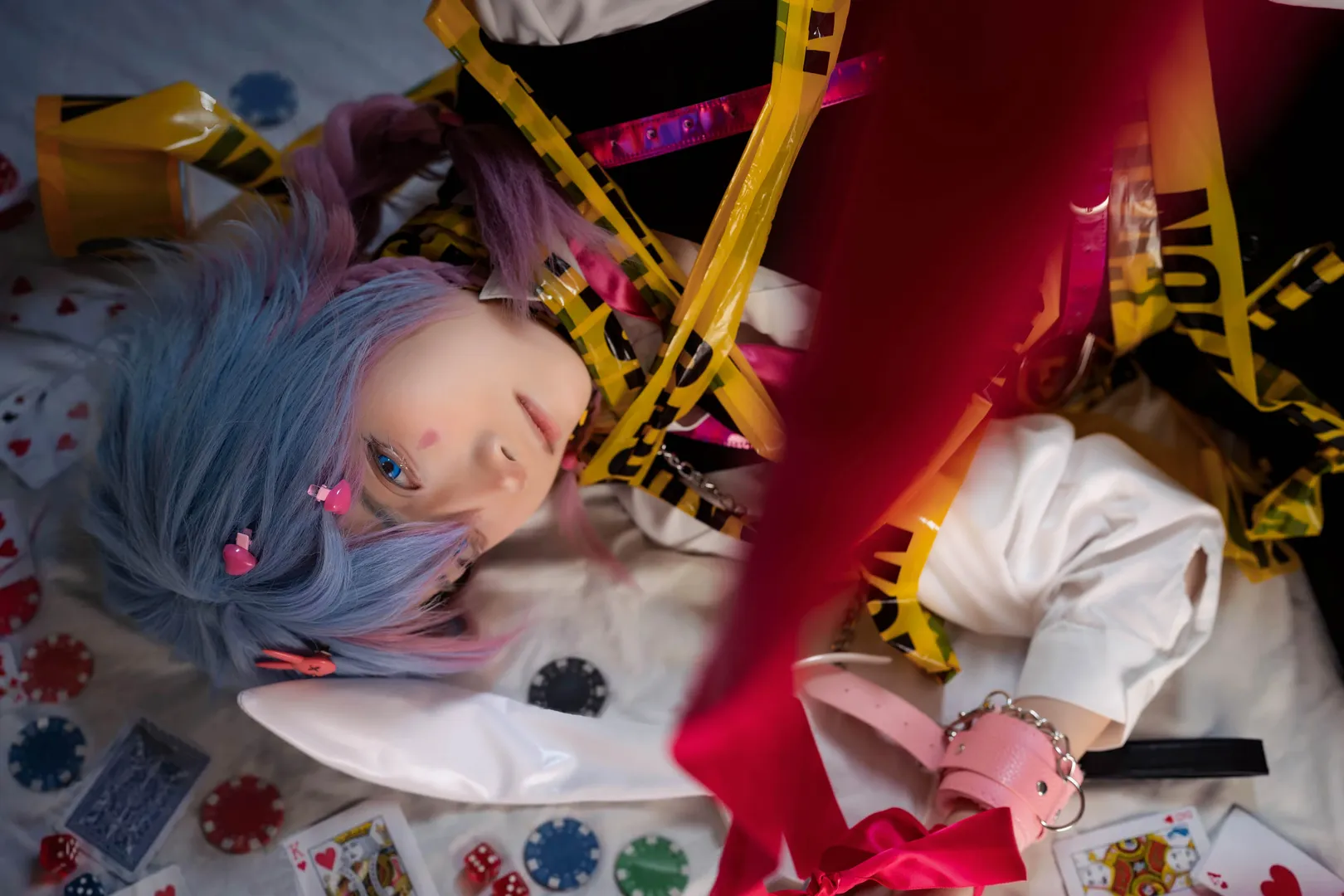 初音未来cos, 兔子洞, 賭場風格, 視覺系, 壓抑美學 - 第1张