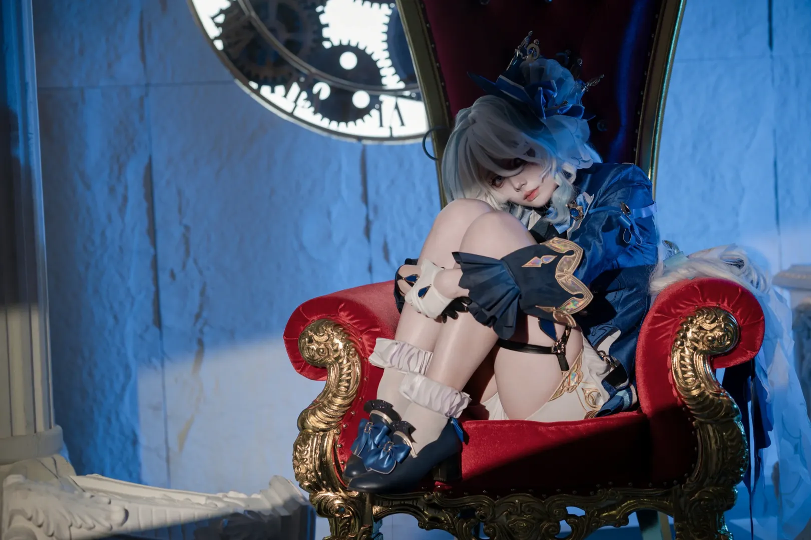 原神, 二次元摄影, 芙宁娜cos, 原神cosplay, 水神芙宁娜 - 第3张