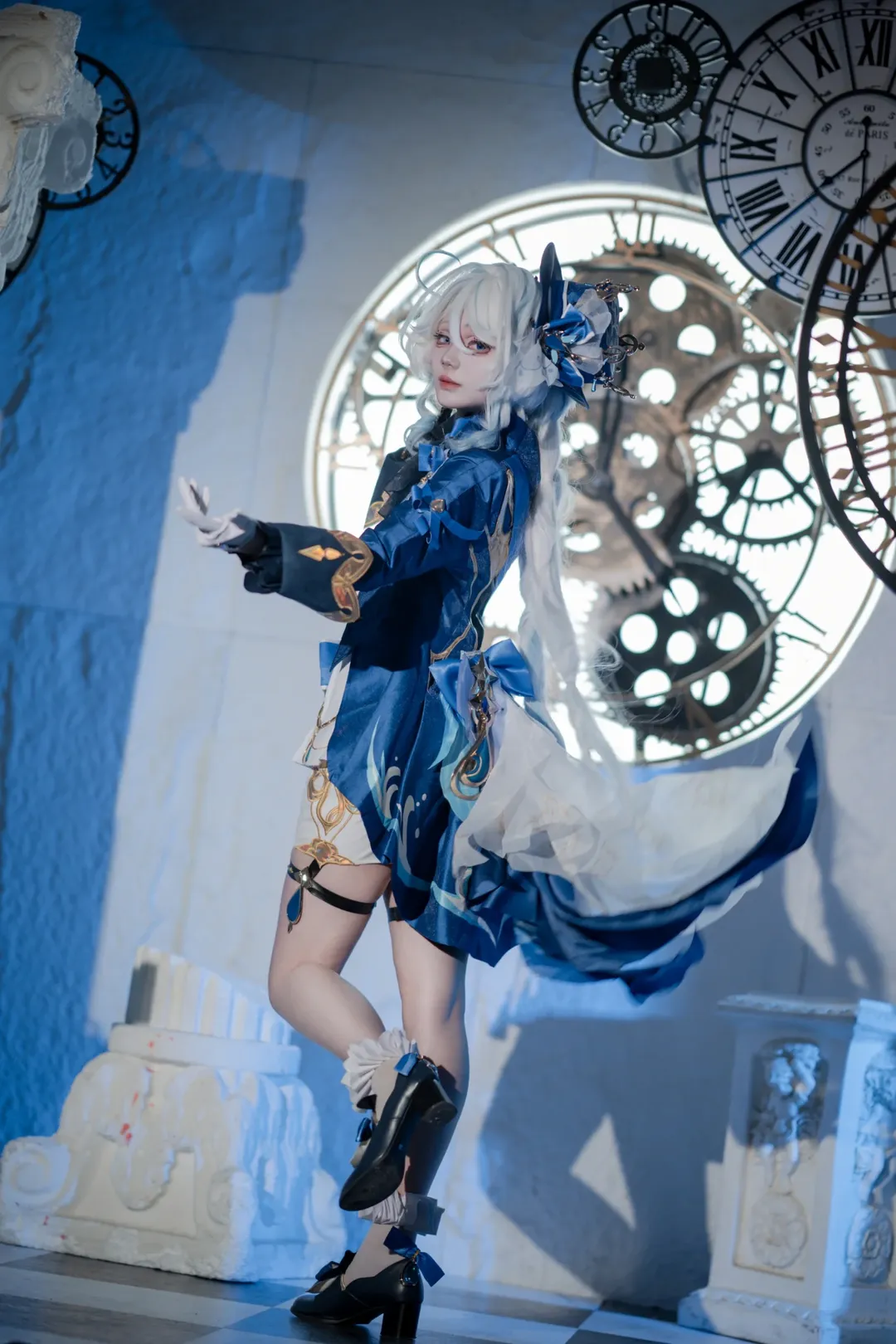 原神, 二次元摄影, 芙宁娜cos, 原神cosplay, 水神芙宁娜 - 第7张