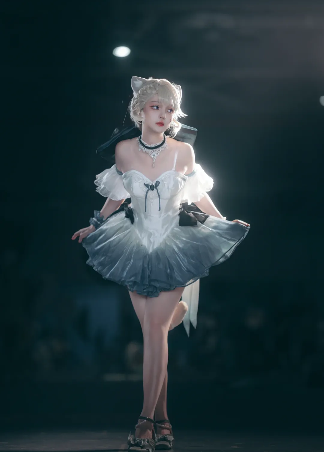 原神, cosplay, 场照, 琳妮特cos, 铃兰圆舞曲 - 第3张