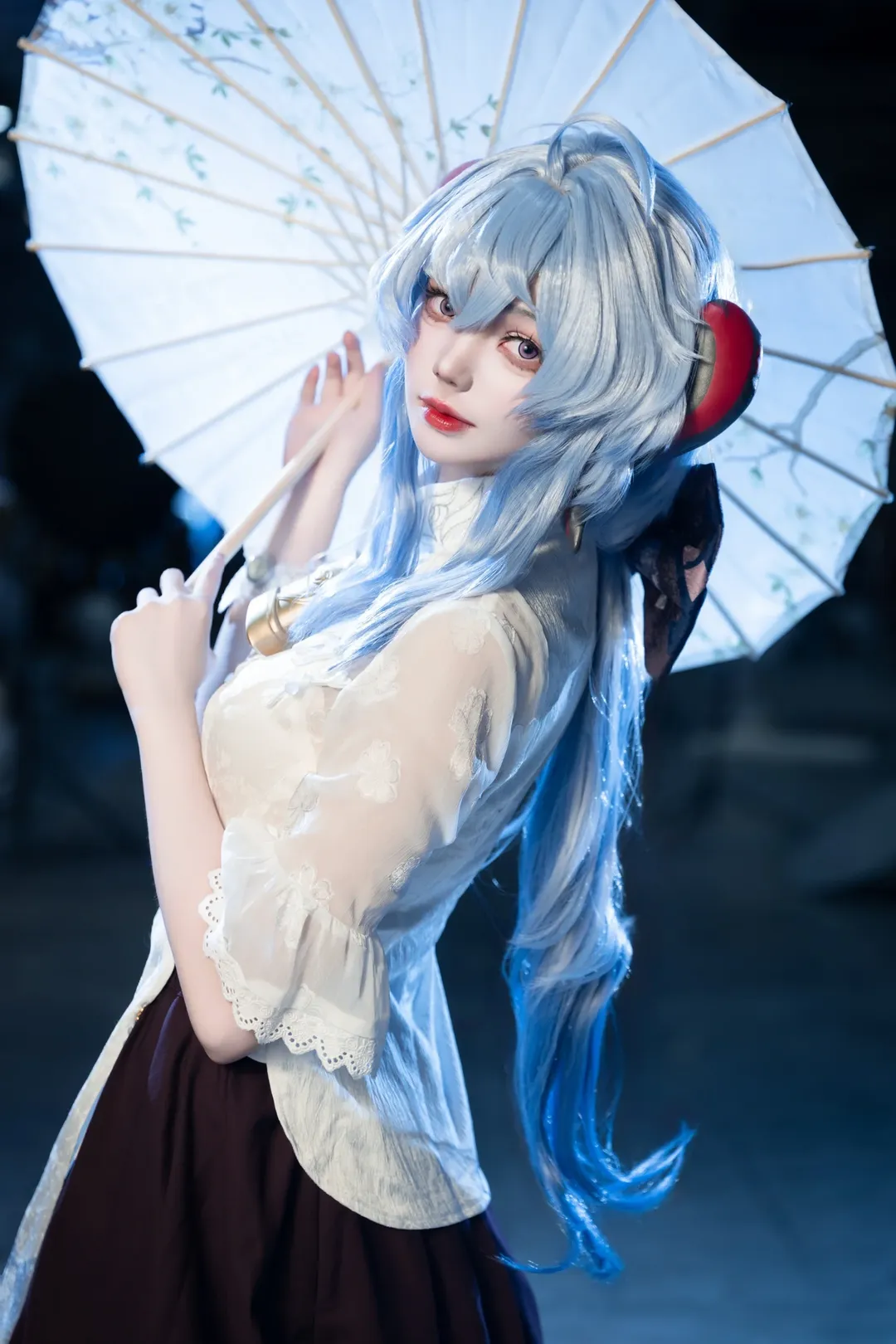 原神, 甘雨 コスプレ, イベント写真, 美しいコスプレ, HEYTEAコラボ - 3枚目