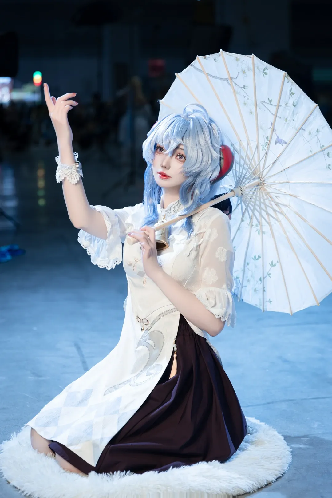 原神, 甘雨 コスプレ, イベント写真, 美しいコスプレ, HEYTEAコラボ - 4枚目