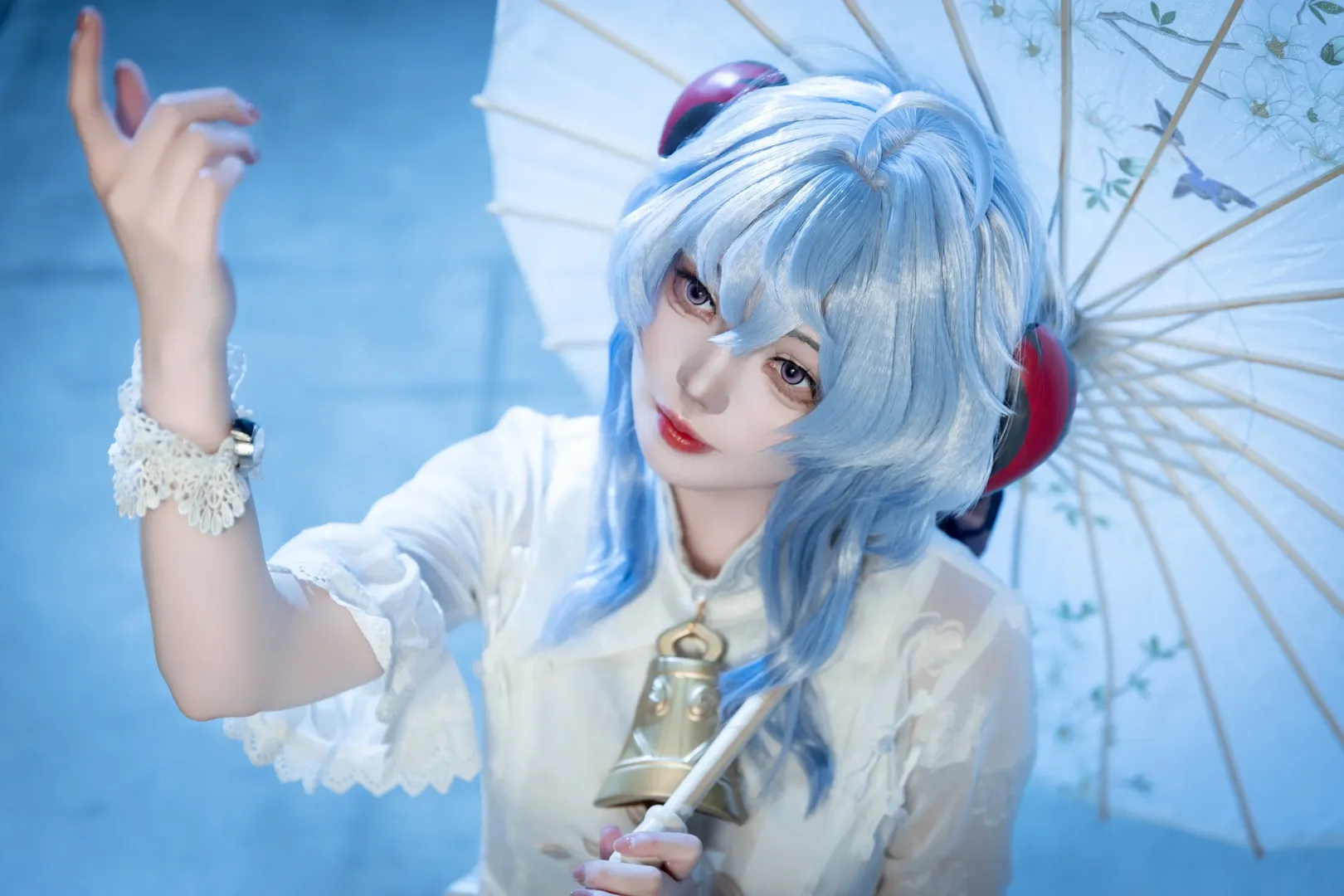 原神, 甘雨 コスプレ, イベント写真, 美しいコスプレ, HEYTEAコラボ - 5枚目