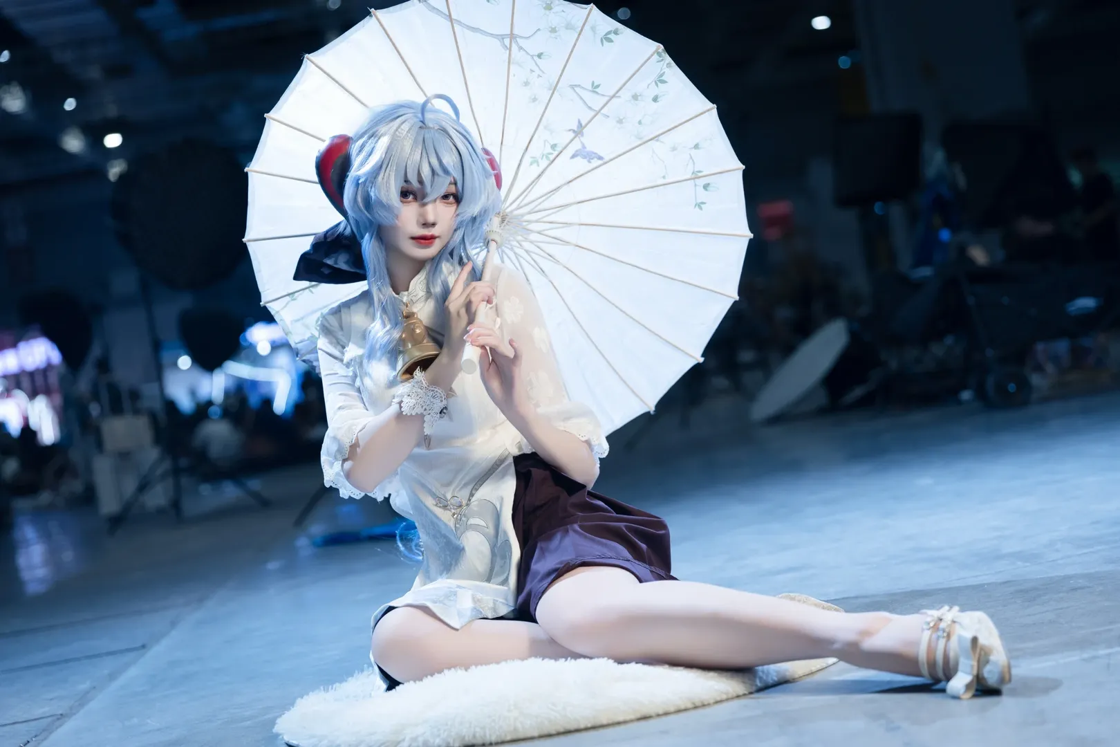 原神, 甘雨 コスプレ, イベント写真, 美しいコスプレ, HEYTEAコラボ - 9枚目