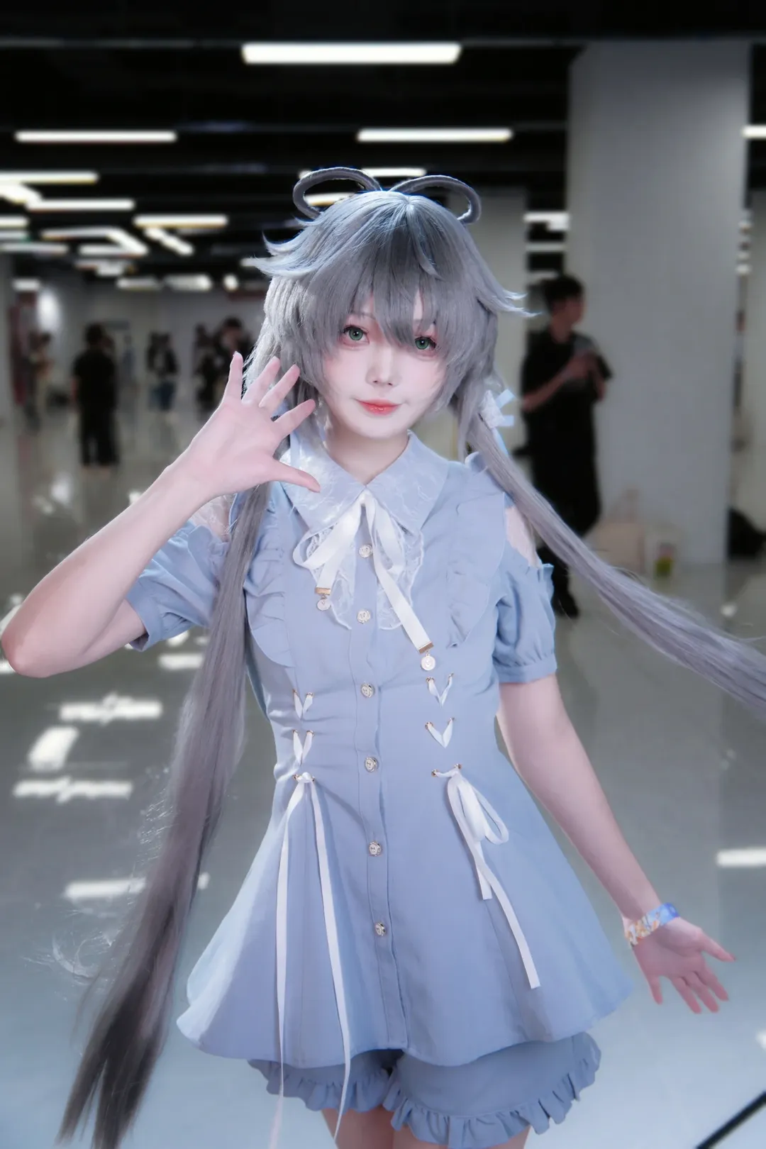 洛天依cos, Vsinger, 漫展cos, 自搭常服, 沉浸式体验展 - 第1张