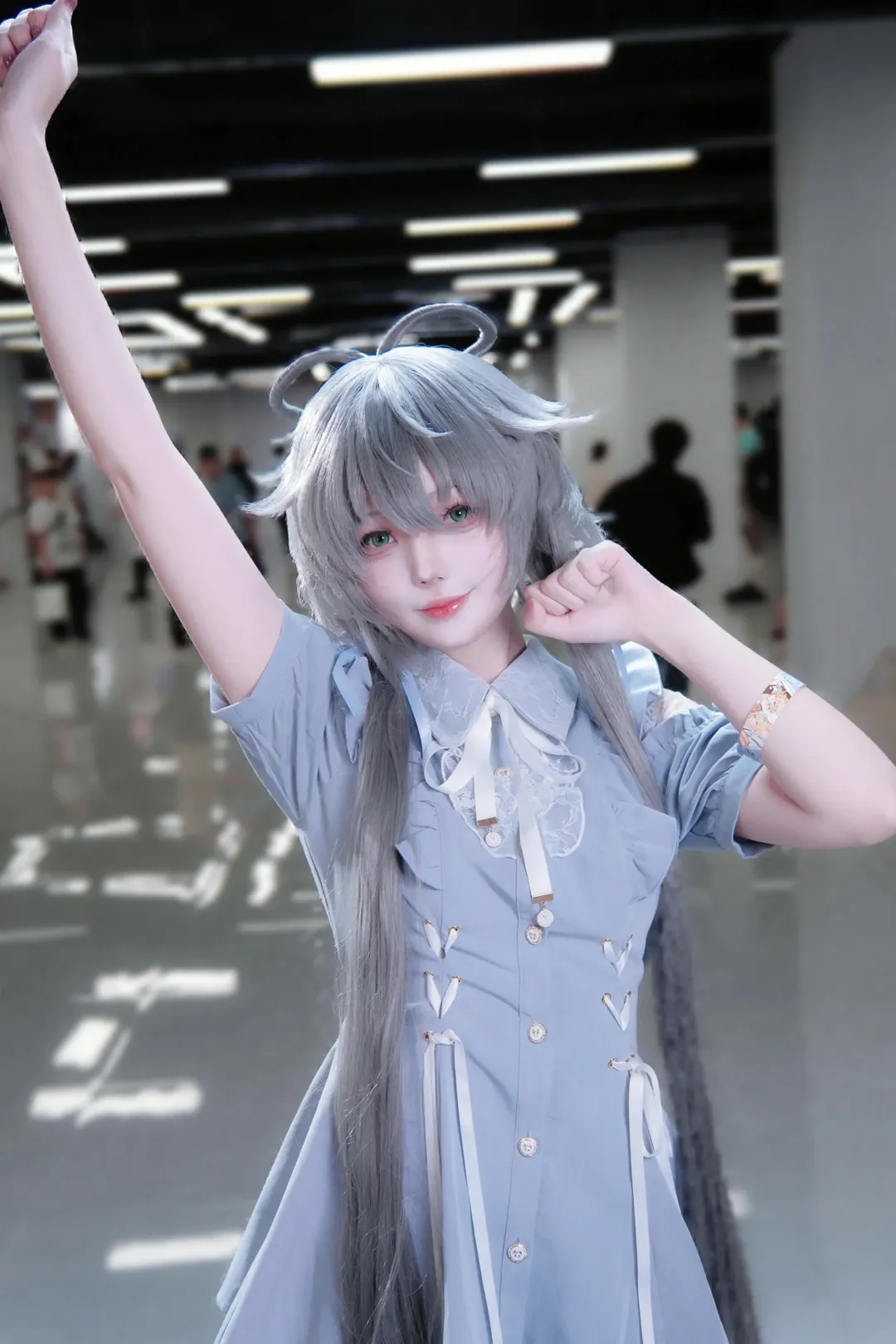 洛天依cos, Vsinger, 漫展cos, 自搭常服, 沉浸式体验展 - 第3张