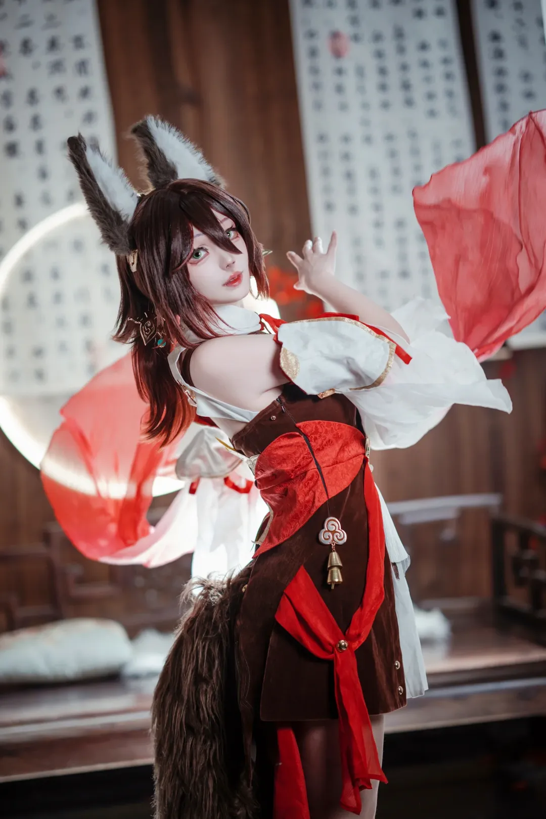 Character accuracy, Honkai: Star Rail, Atmospheric photography, Traditional style cosplay, Tingyun cosplay