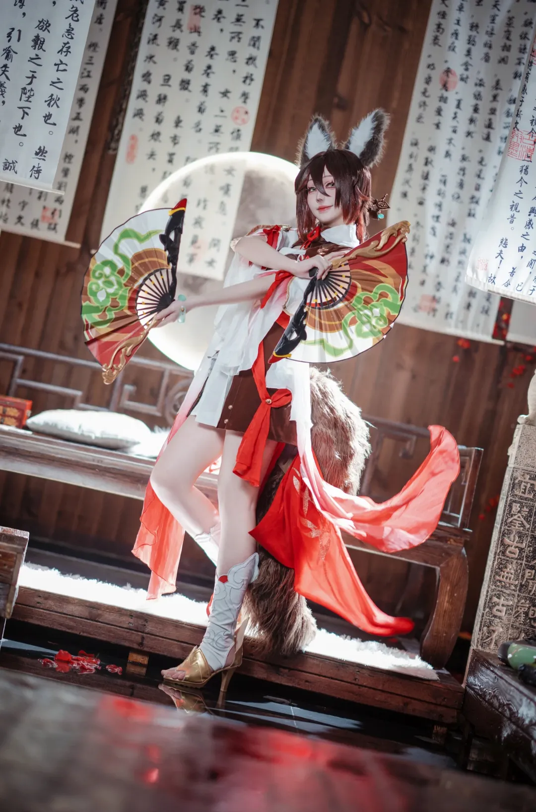 角色还原, 崩坏星穹铁道, 氛围感摄影, 古风cosplay, 停云cos - 第6张