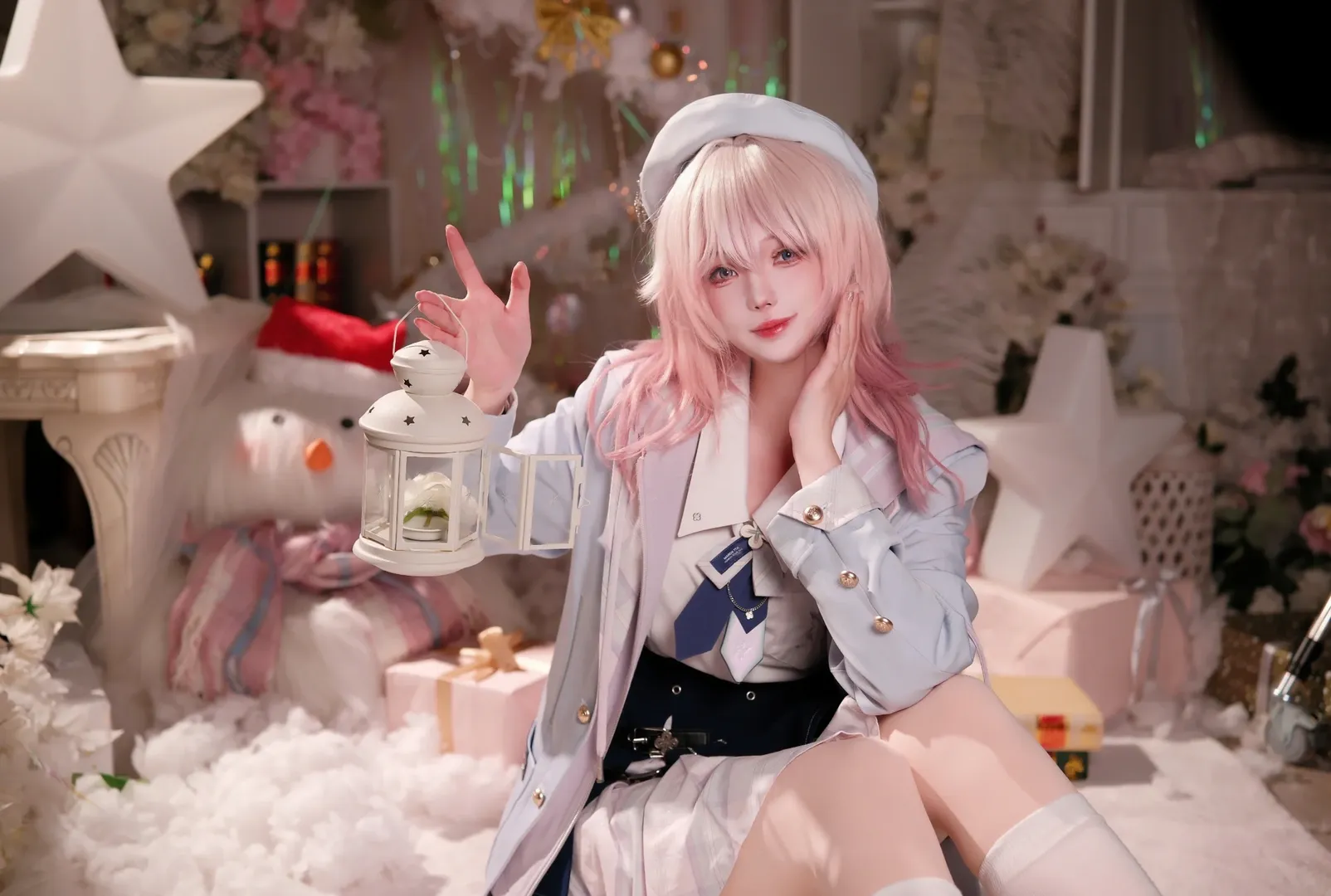 ロールプレイ, 崩壊：スターレイル, 三月なのか コスプレ, クリスマス写真, キャラクターイメージ服 - 4枚目