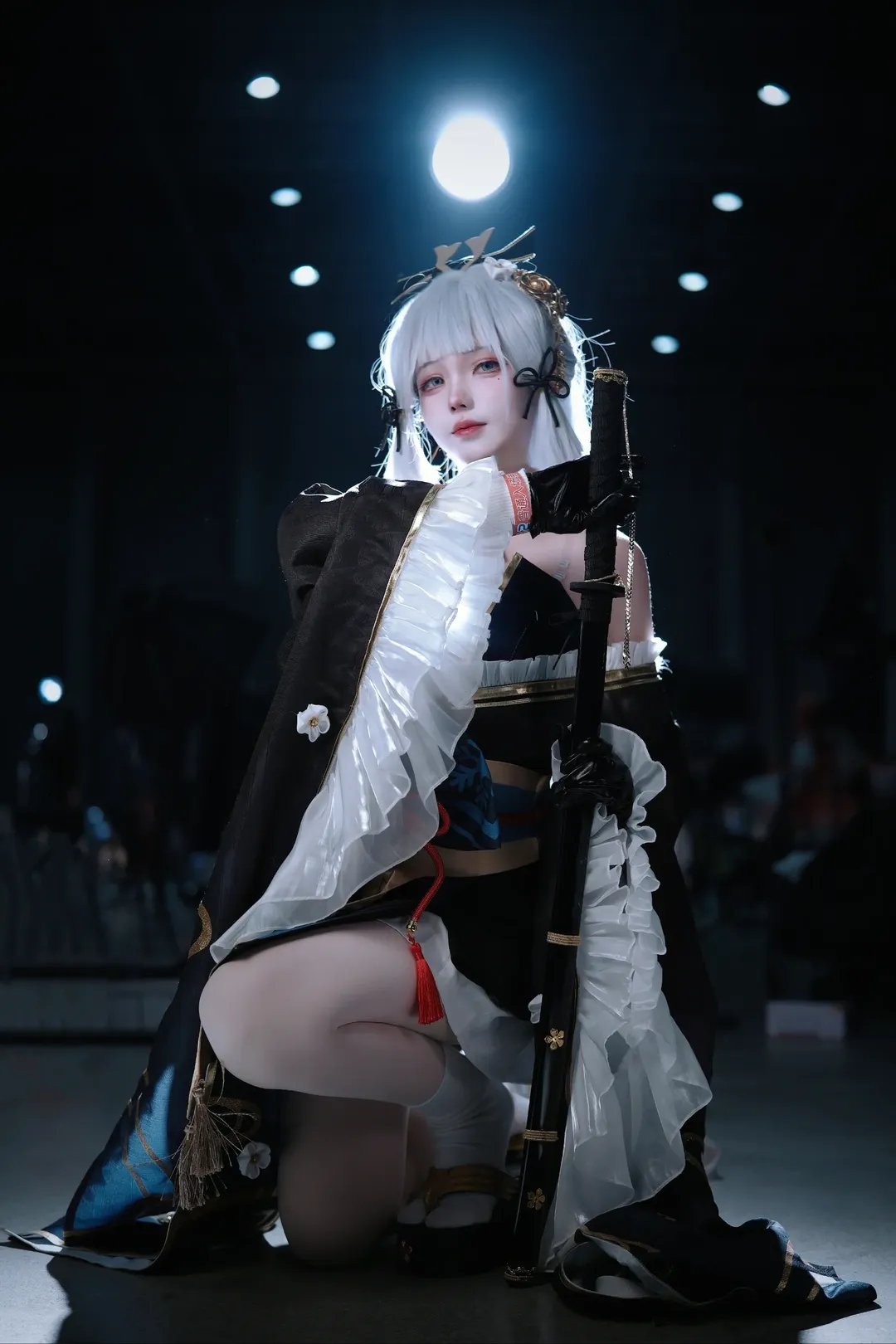 原神, 场照, 神里绫华cos, 黑道千金, 霜刃 - 第3张