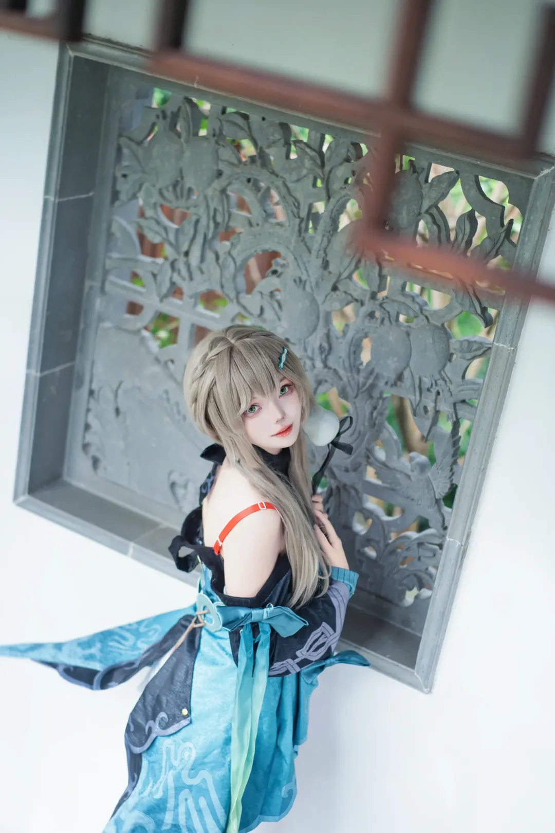 cosplay, 崩坏星穹铁道, 户外拍摄, 中式园林, 青雀cos - 第6张