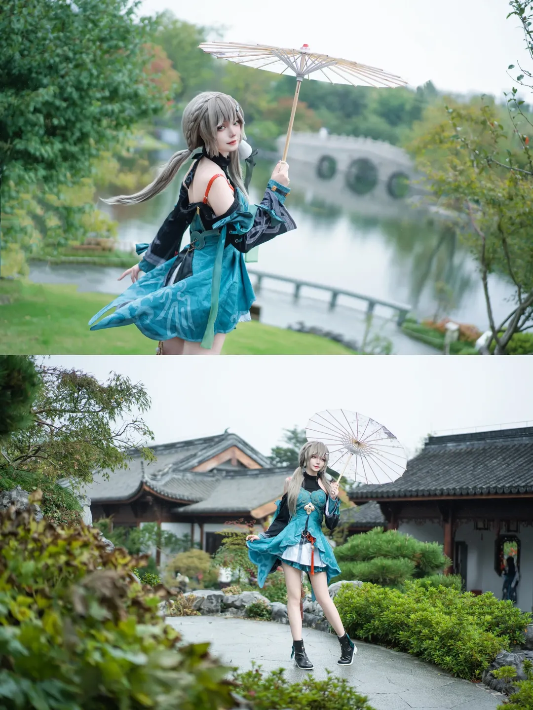cosplay, 崩坏星穹铁道, 户外拍摄, 中式园林, 青雀cos - 第9张