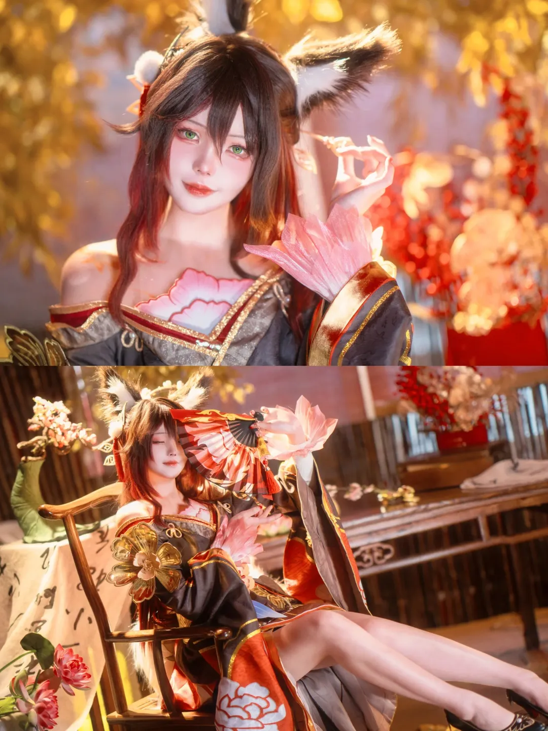 崩坏星穹铁道, cosplay正片, 停云忘归人cos, 狐系妆容, 古风cos摄影 - 第2张
