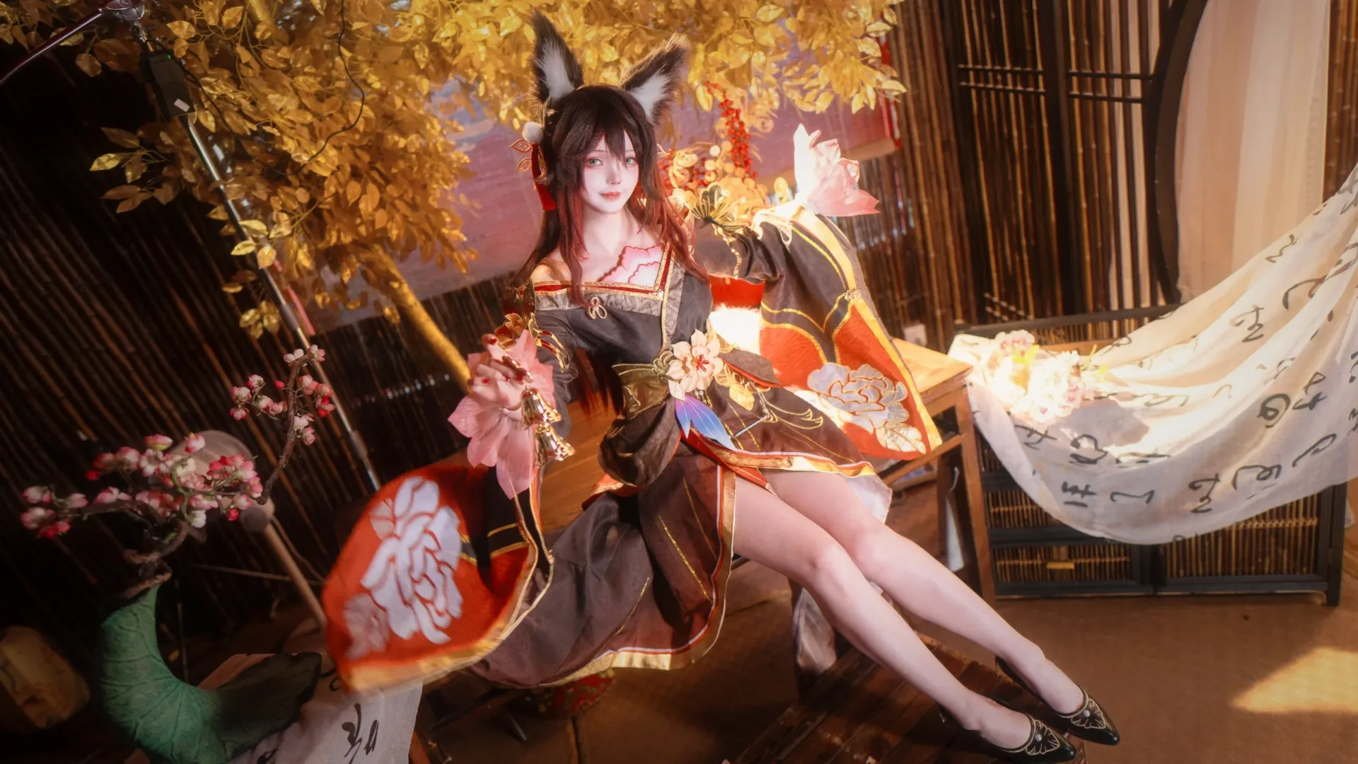崩坏星穹铁道, cosplay正片, 停云忘归人cos, 狐系妆容, 古风cos摄影 - 第3张