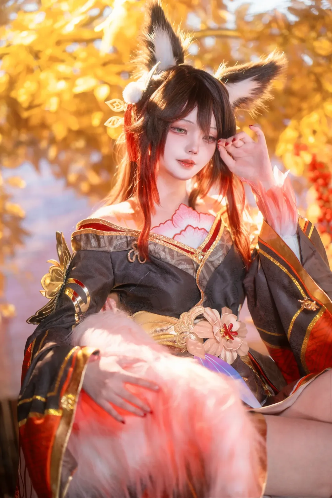 崩坏星穹铁道, cosplay正片, 停云忘归人cos, 狐系妆容, 古风cos摄影 - 第4张