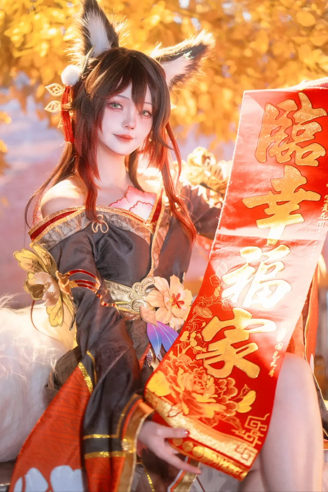 崩坏星穹铁道, cosplay正片, 停云忘归人cos, 狐系妆容, 古风cos摄影 - 第8张