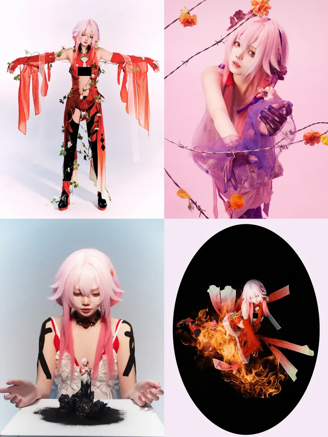 cosplay正片, 楪祈cos, 罪恶王冠, 杂志风摄影, 艺术审美 - 第1张