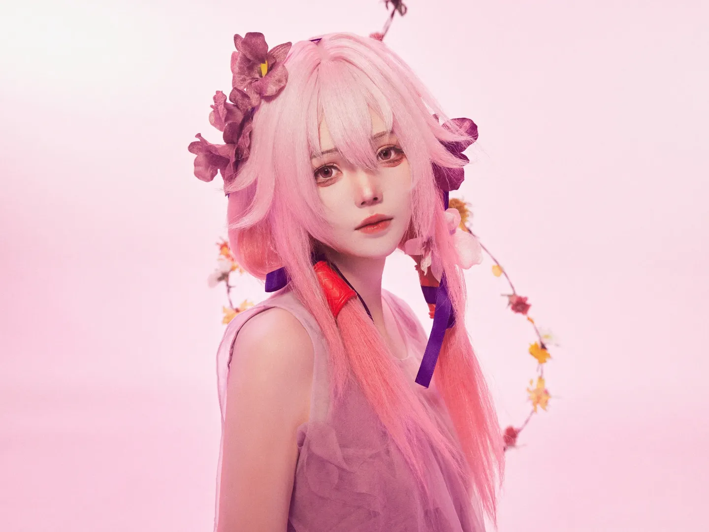 cosplay正片, 楪祈cos, 罪恶王冠, 杂志风摄影, 艺术审美