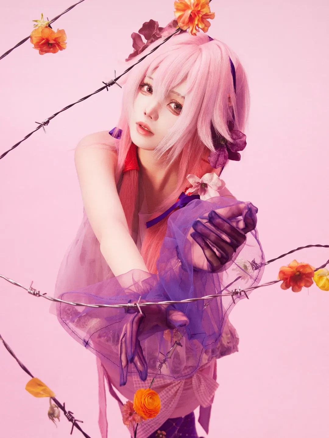 cosplay正片, 楪祈cos, 罪恶王冠, 杂志风摄影, 艺术审美 - 第8张