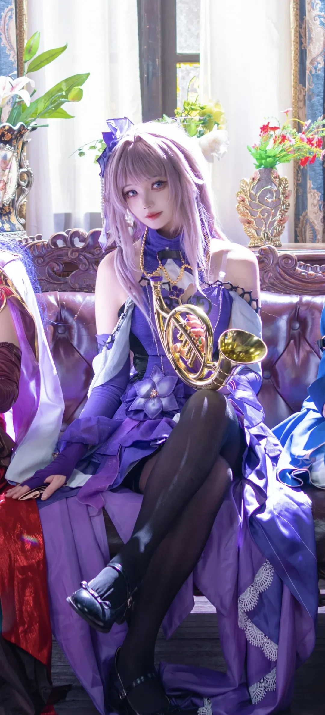 cosplay, 崩坏星穹铁道, cos正片, 紫色系, 黑塔cos - 第2张