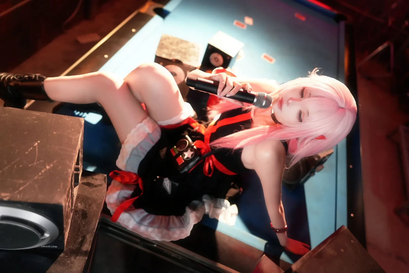 二次元コスプレ, ピンクのウィッグ, 楪いのり コスプレ, ギルティクラウン, 懐かしのアニメの思い出 - 2枚目