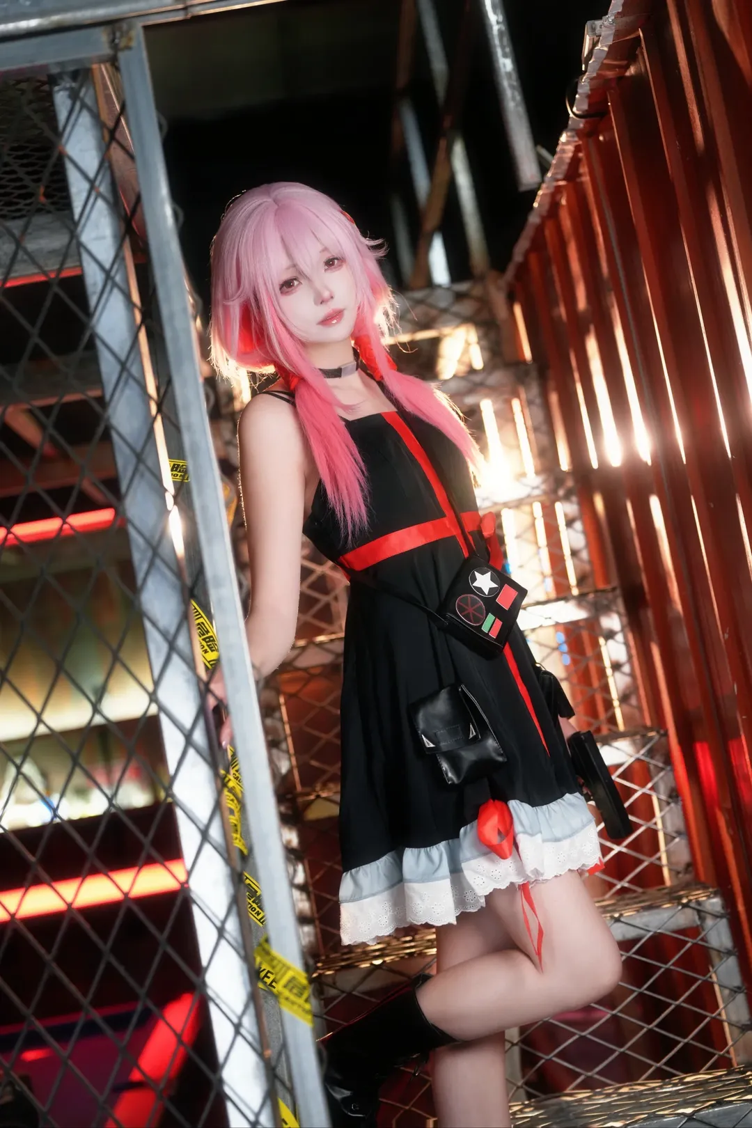 二次元コスプレ, ピンクのウィッグ, 楪いのり コスプレ, ギルティクラウン, 懐かしのアニメの思い出 - 5枚目