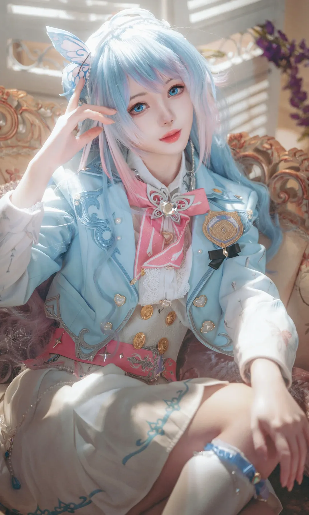 唐舞桐cos, 绝世唐门, 斗罗大陆, 国漫cosplay, 蝴蝶仙子 - 第4张