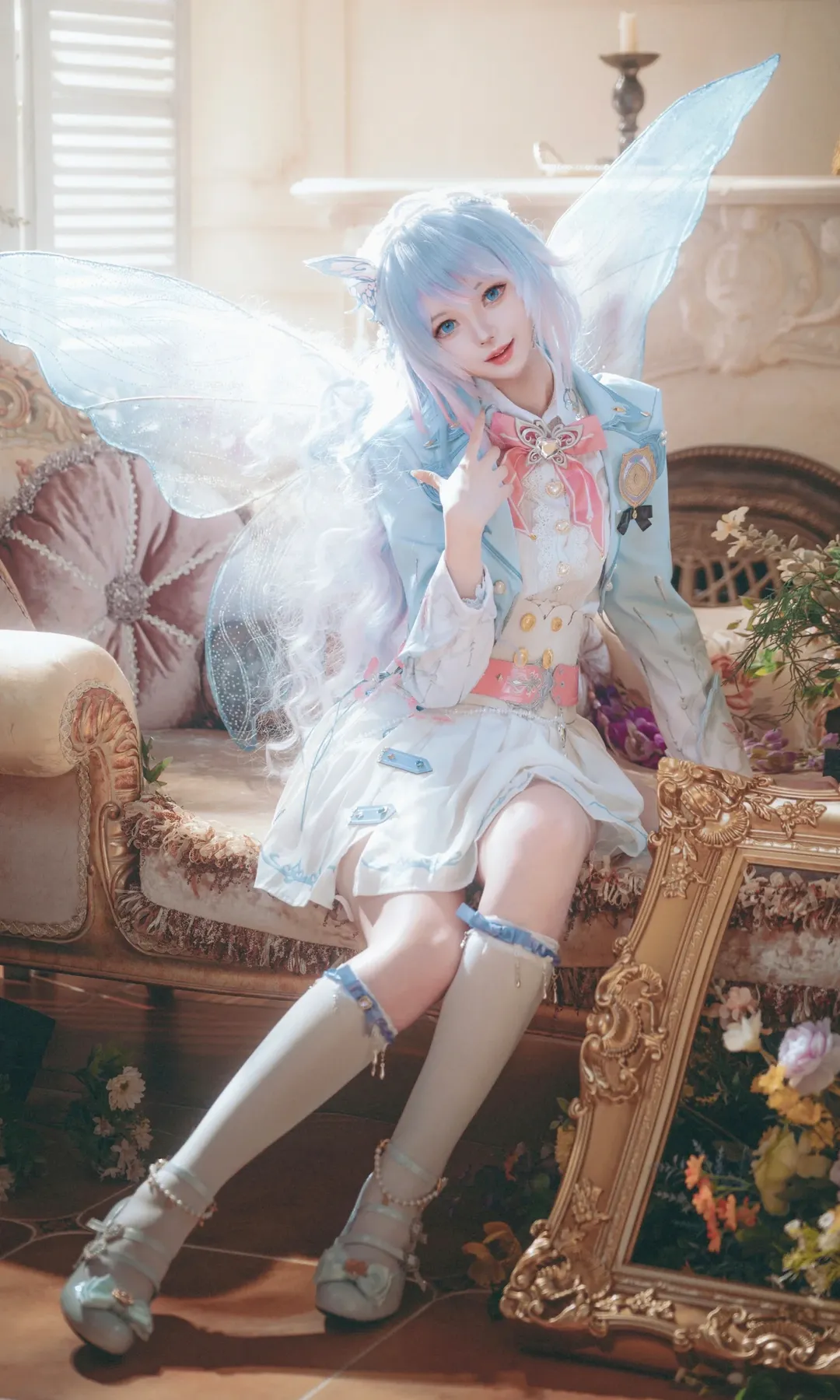 唐舞桐cos, 绝世唐门, 斗罗大陆, 国漫cosplay, 蝴蝶仙子 - 第9张