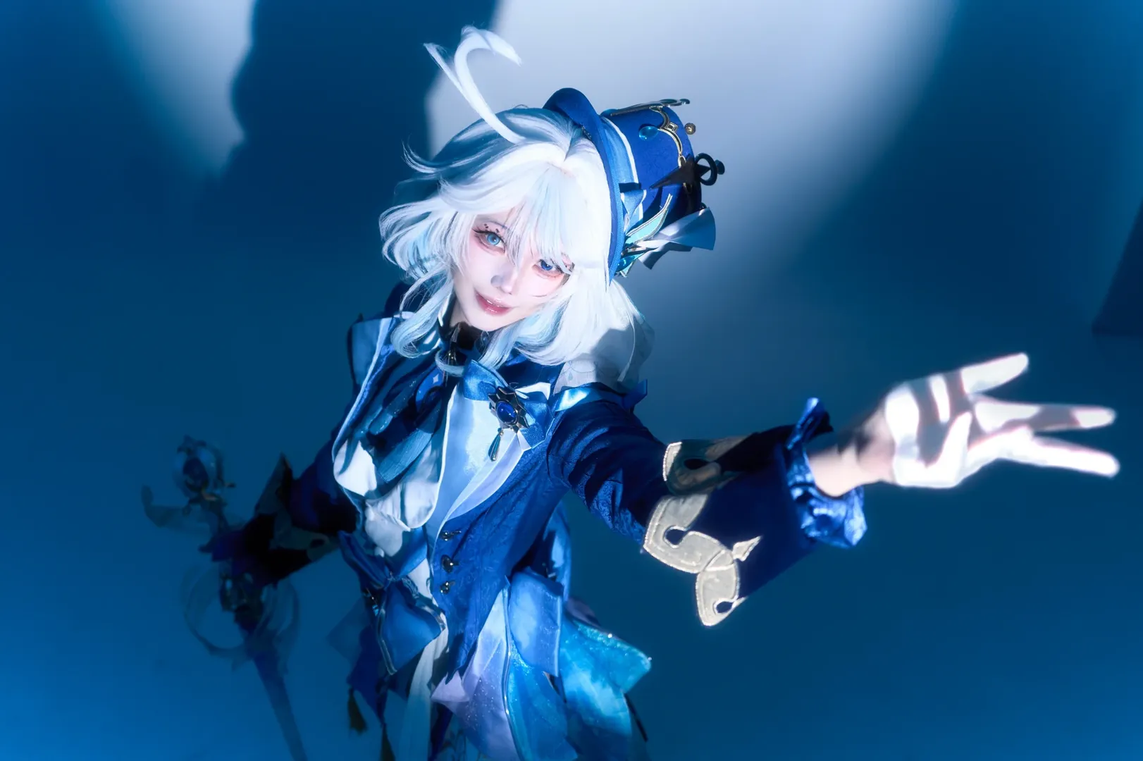 原神, 雰囲気, フリーナ コスプレ, 白ホリ, キャラクターの感情 - 4枚目