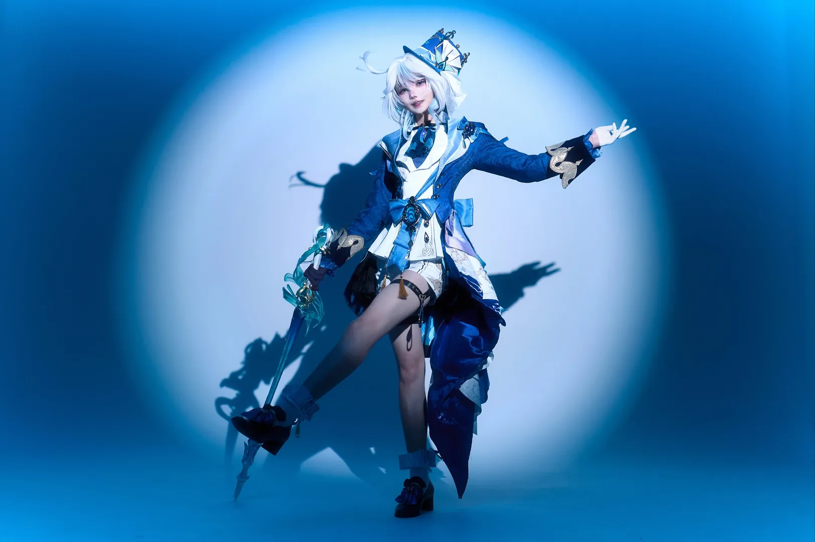 原神, 雰囲気, フリーナ コスプレ, 白ホリ, キャラクターの感情 - 9枚目