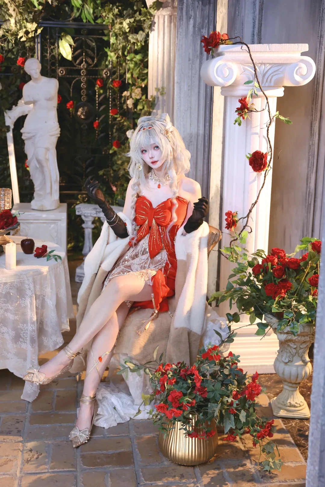 洛天依 コスプレ, コスプレ撮影, 二次元ファッション, Vsinger, トパーズのスタイリング