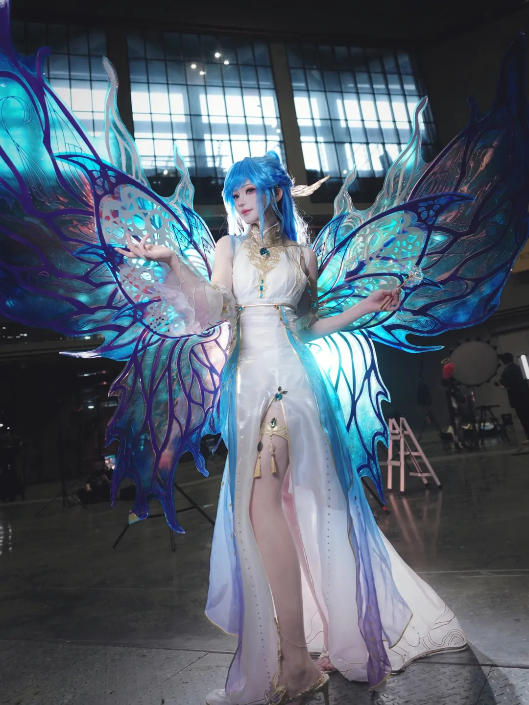 唐舞桐cos, 绝世唐门, 斗罗大陆, 国漫Cosplay, 海神湖 - 第2张