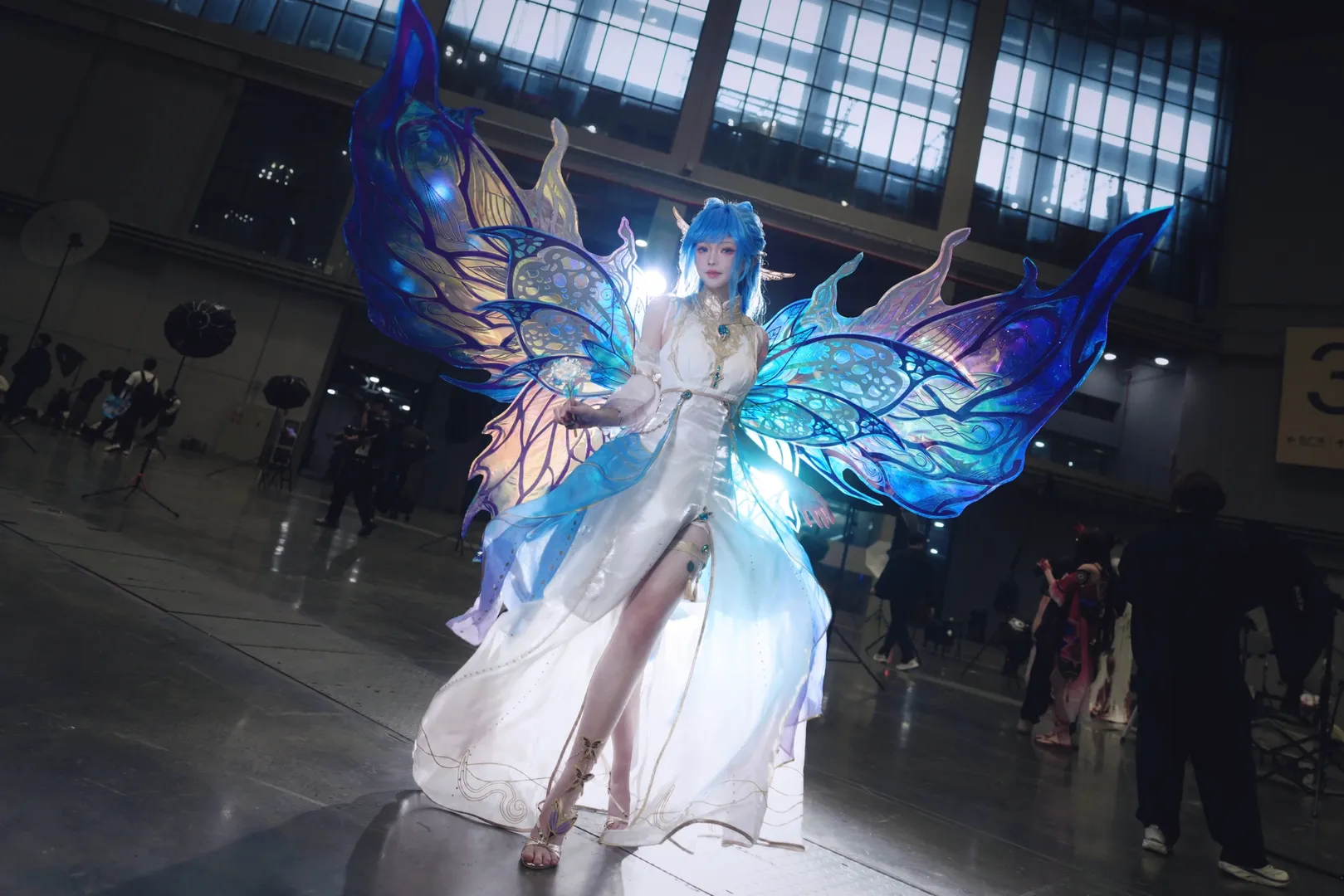 唐舞桐cos, 绝世唐门, 斗罗大陆, 国漫Cosplay, 海神湖 - 第3张