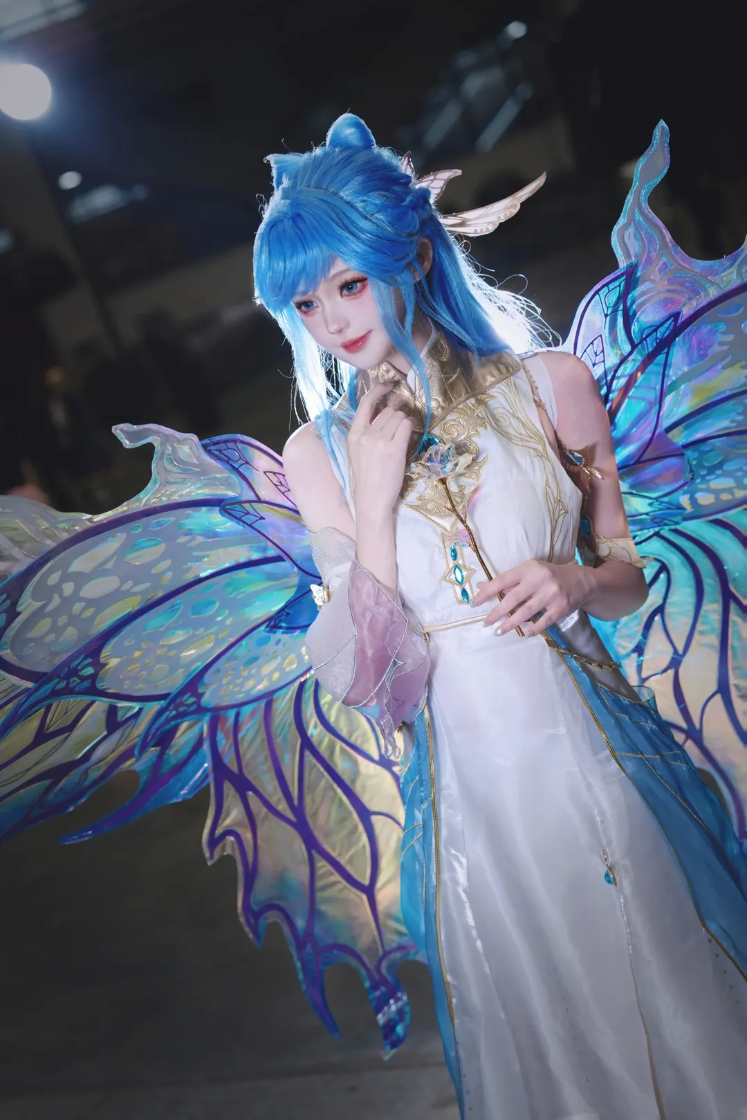 唐舞桐cos, 绝世唐门, 斗罗大陆, 国漫Cosplay, 海神湖 - 第4张