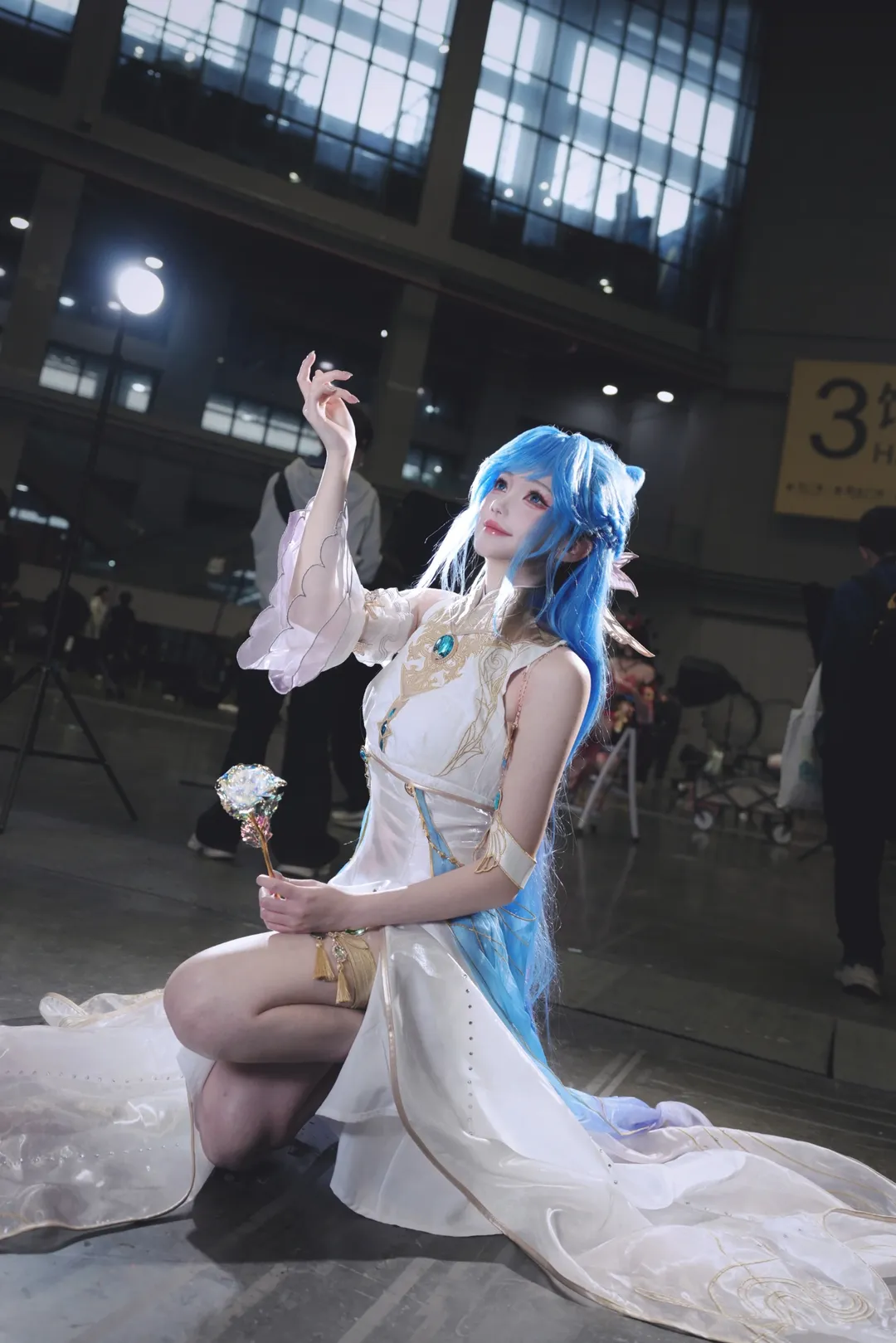 唐舞桐cos, 绝世唐门, 斗罗大陆, 国漫Cosplay, 海神湖 - 第5张