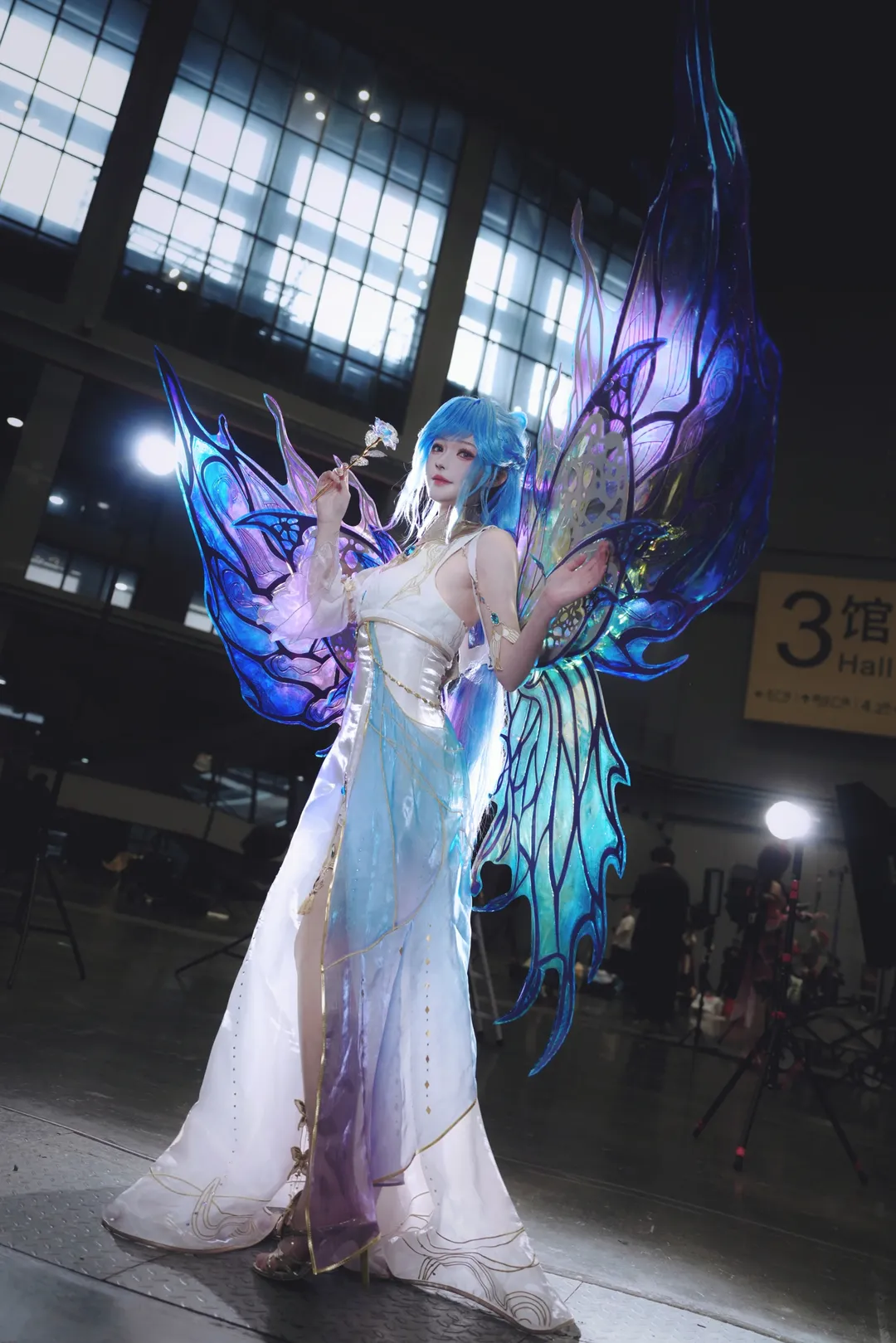 唐舞桐cos, 绝世唐门, 斗罗大陆, 国漫Cosplay, 海神湖 - 第6张