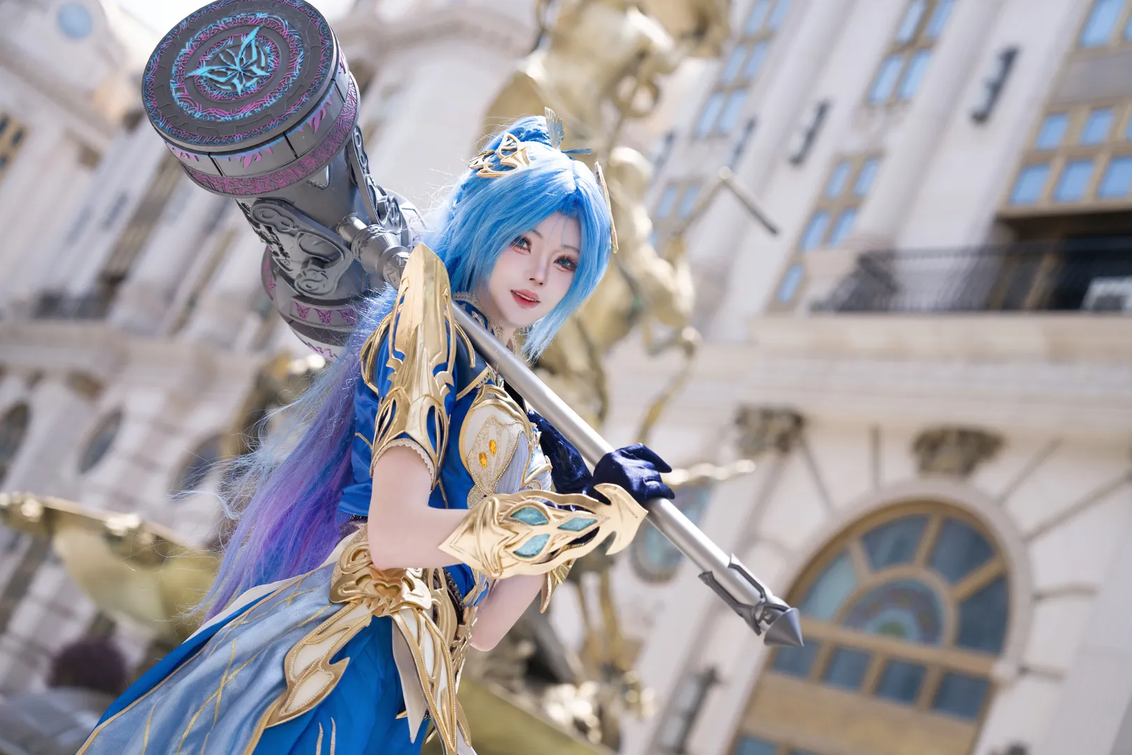 二次元, 唐舞桐 コスプレ, ソウルランド 絶世唐門, 昊天鎚, 中国アニメのコスプレ - 6枚目