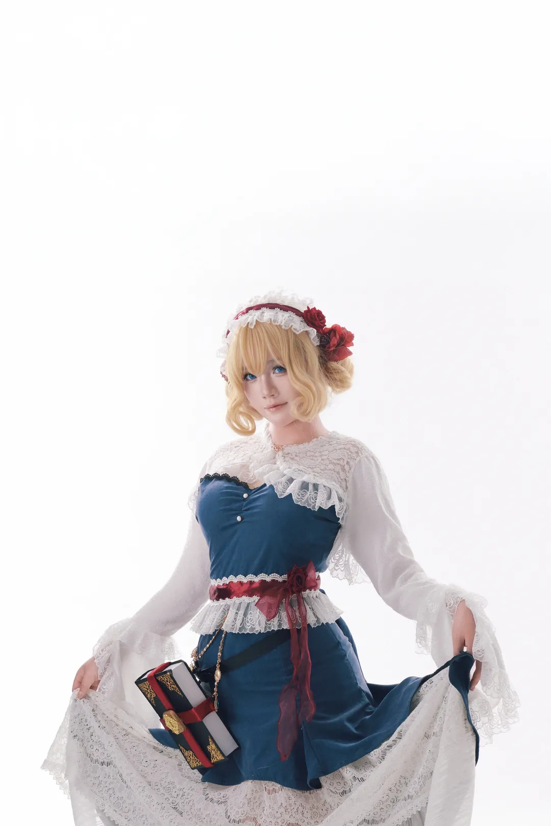 東方Project, コスプレ撮影, アリス・マーガトロイド コスプレ, 少女風コーデ, レースドレス - 2枚目