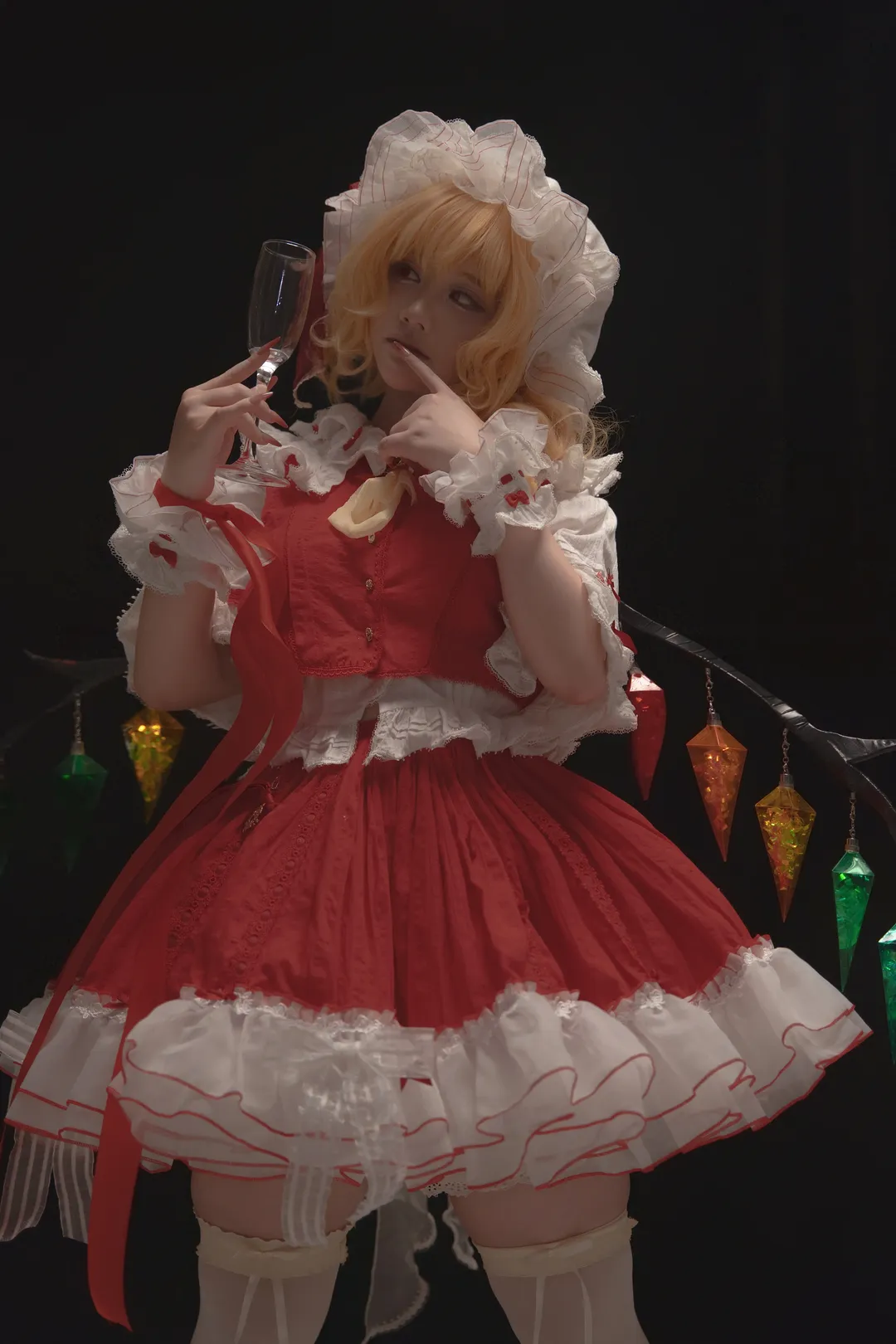 二次元摄影, 东方project, 红魔馆, 芙兰朵露cos, 东方cosplay - 第1张