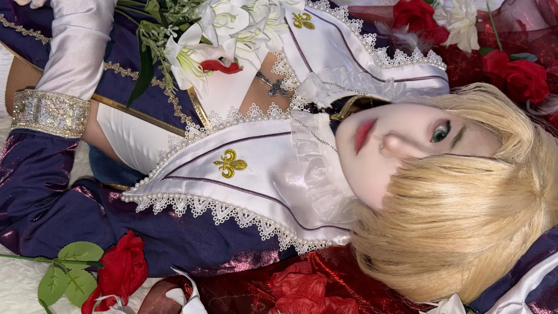 Cosplay, 角色还原, 视觉盛宴, 娼年贞德, 华丽质感
