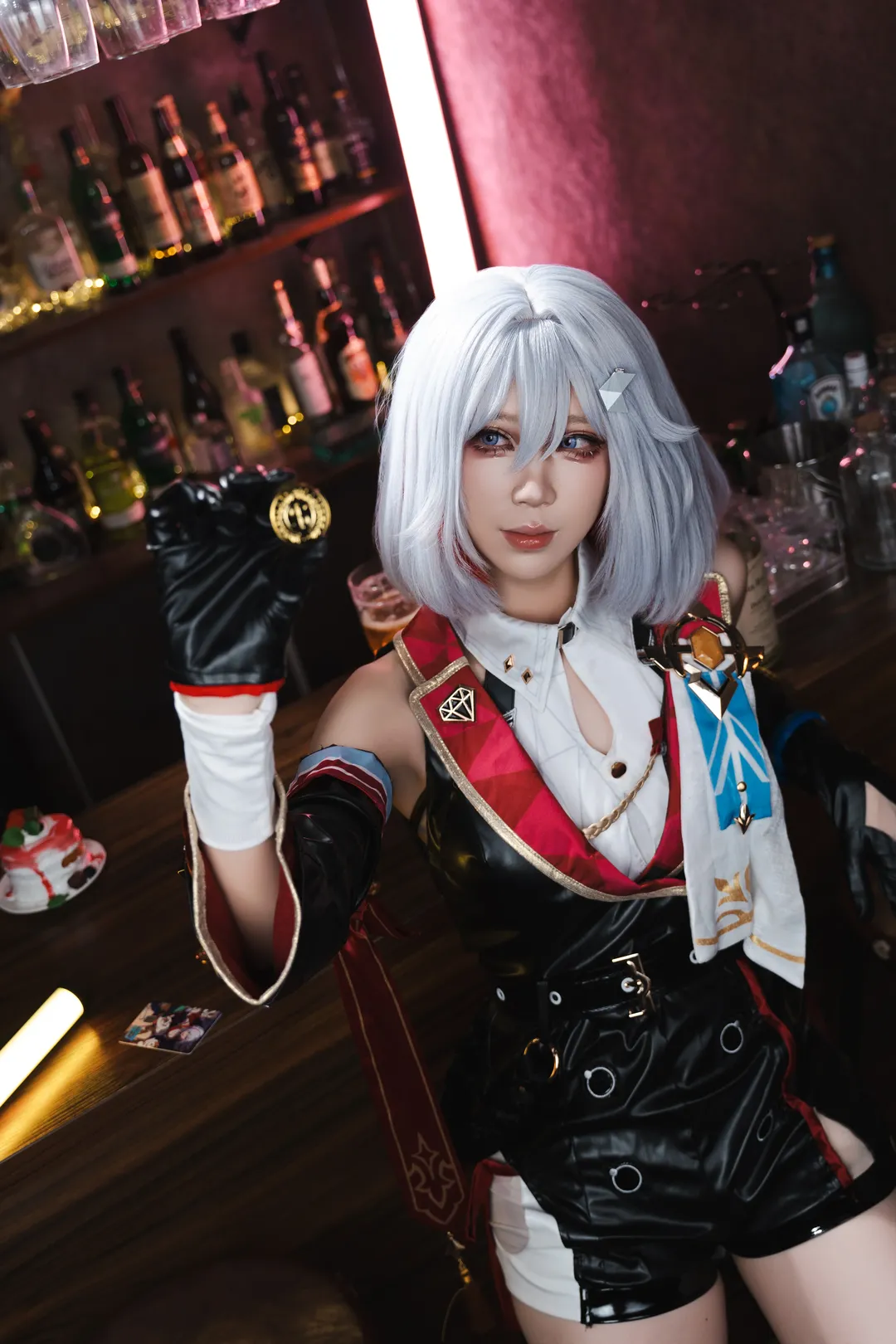 崩壊：スターレイル, 二次元コスプレ, コスプレ撮影, トパーズ コスプレ, バー撮影 - 3枚目