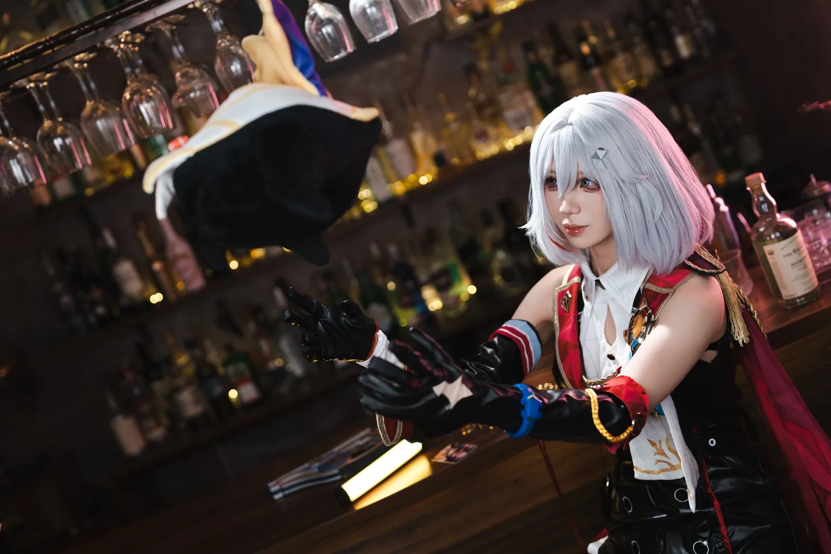 崩壊：スターレイル, 二次元コスプレ, コスプレ撮影, トパーズ コスプレ, バー撮影 - 5枚目