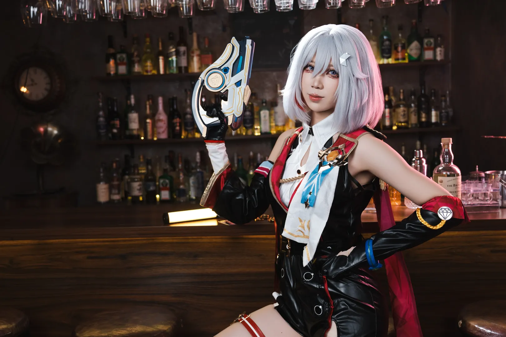 崩壊：スターレイル, 二次元コスプレ, コスプレ撮影, トパーズ コスプレ, バー撮影 - 7枚目